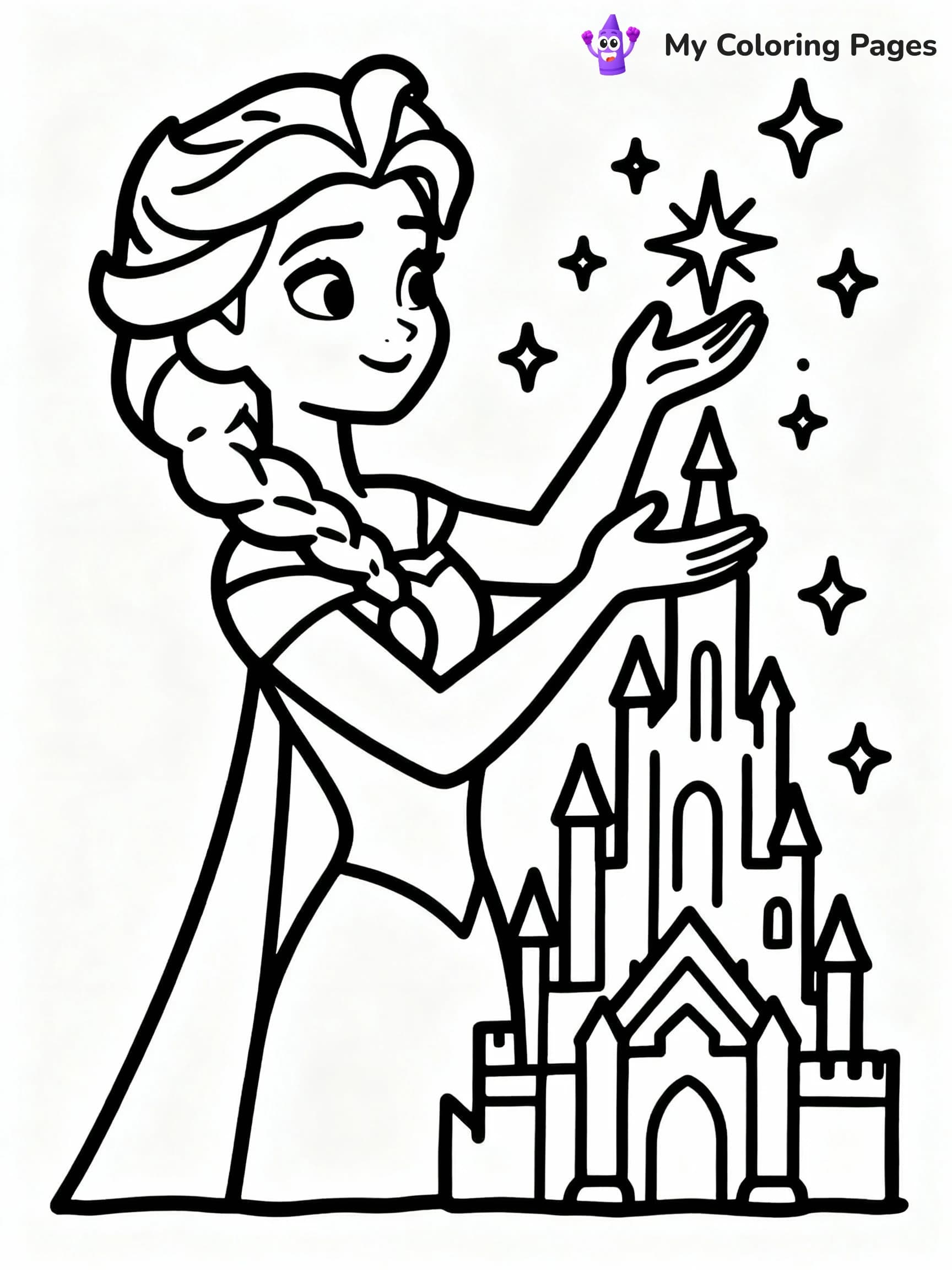 Frozen Coloring Pages - 9