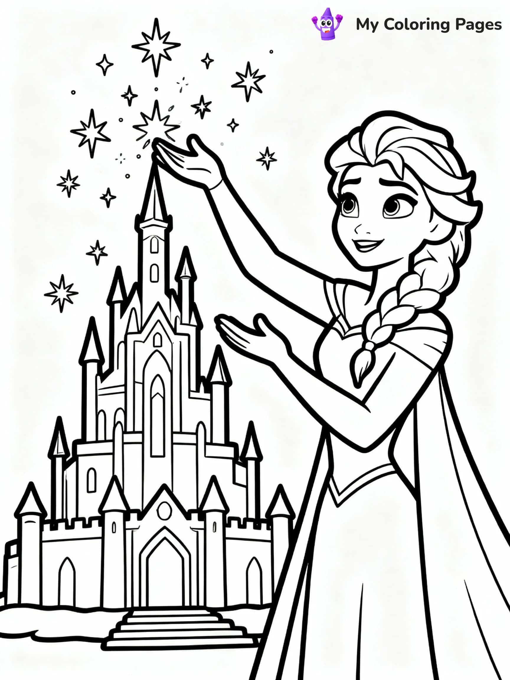 Frozen Coloring Pages - 8