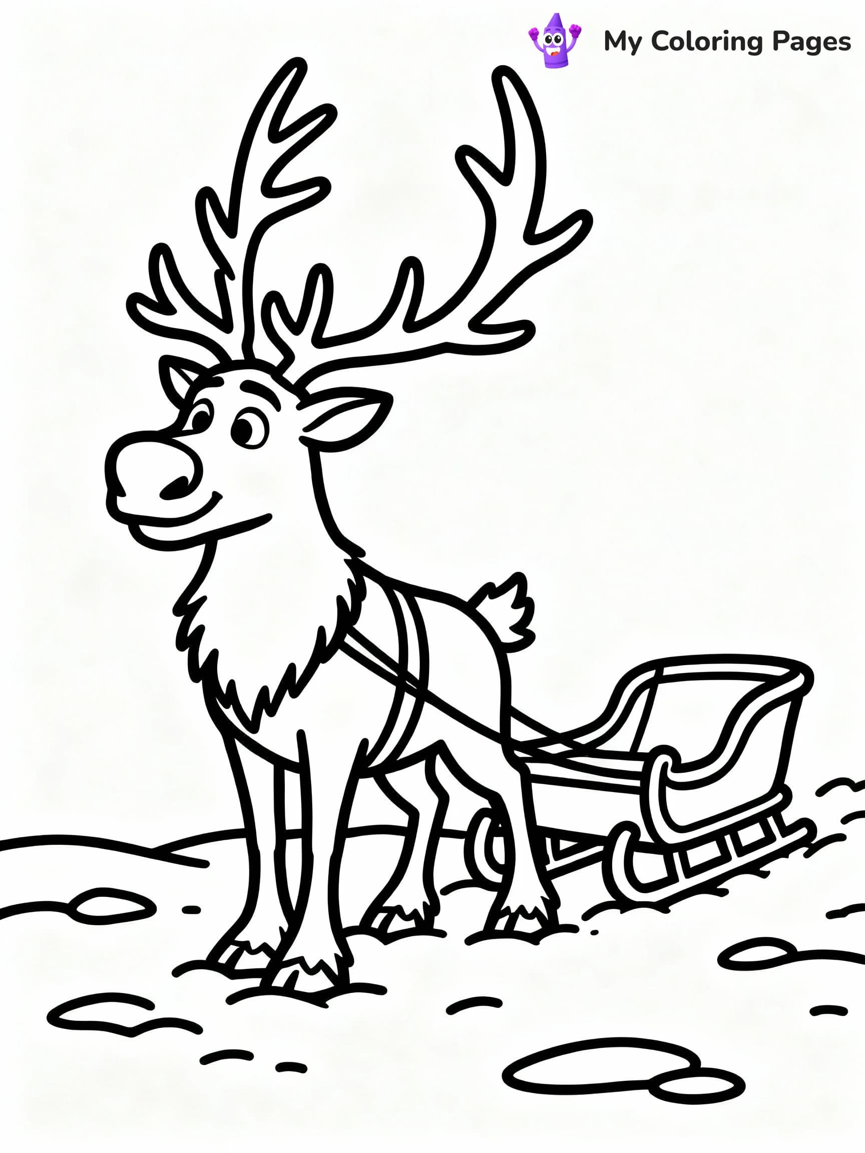 Frozen Coloring Pages - 4