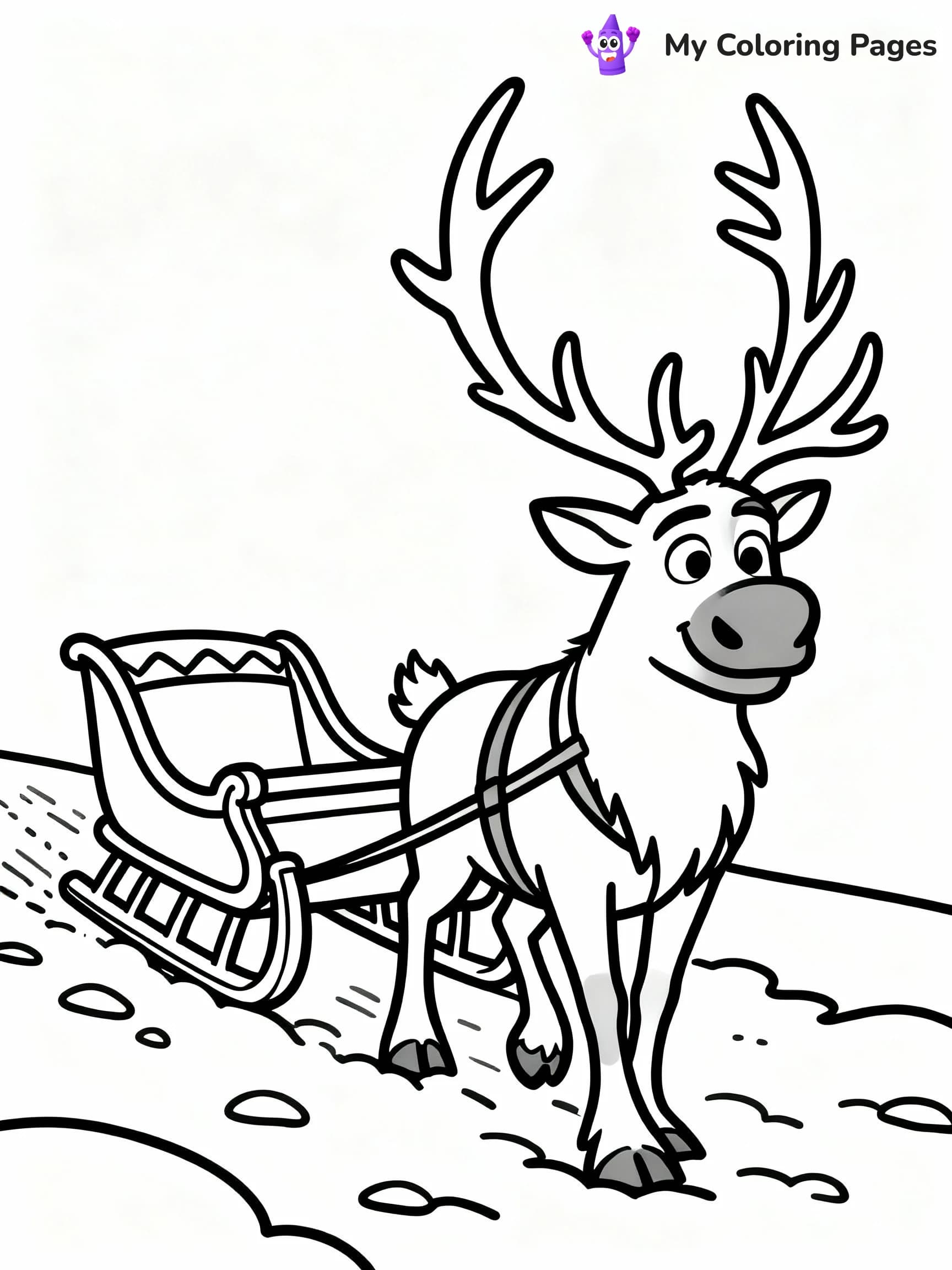 Frozen Coloring Pages - 2