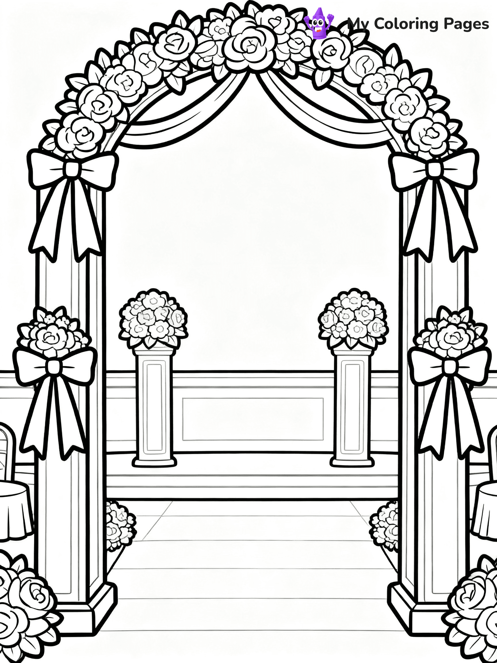 Wedding Coloring Pages - 49
