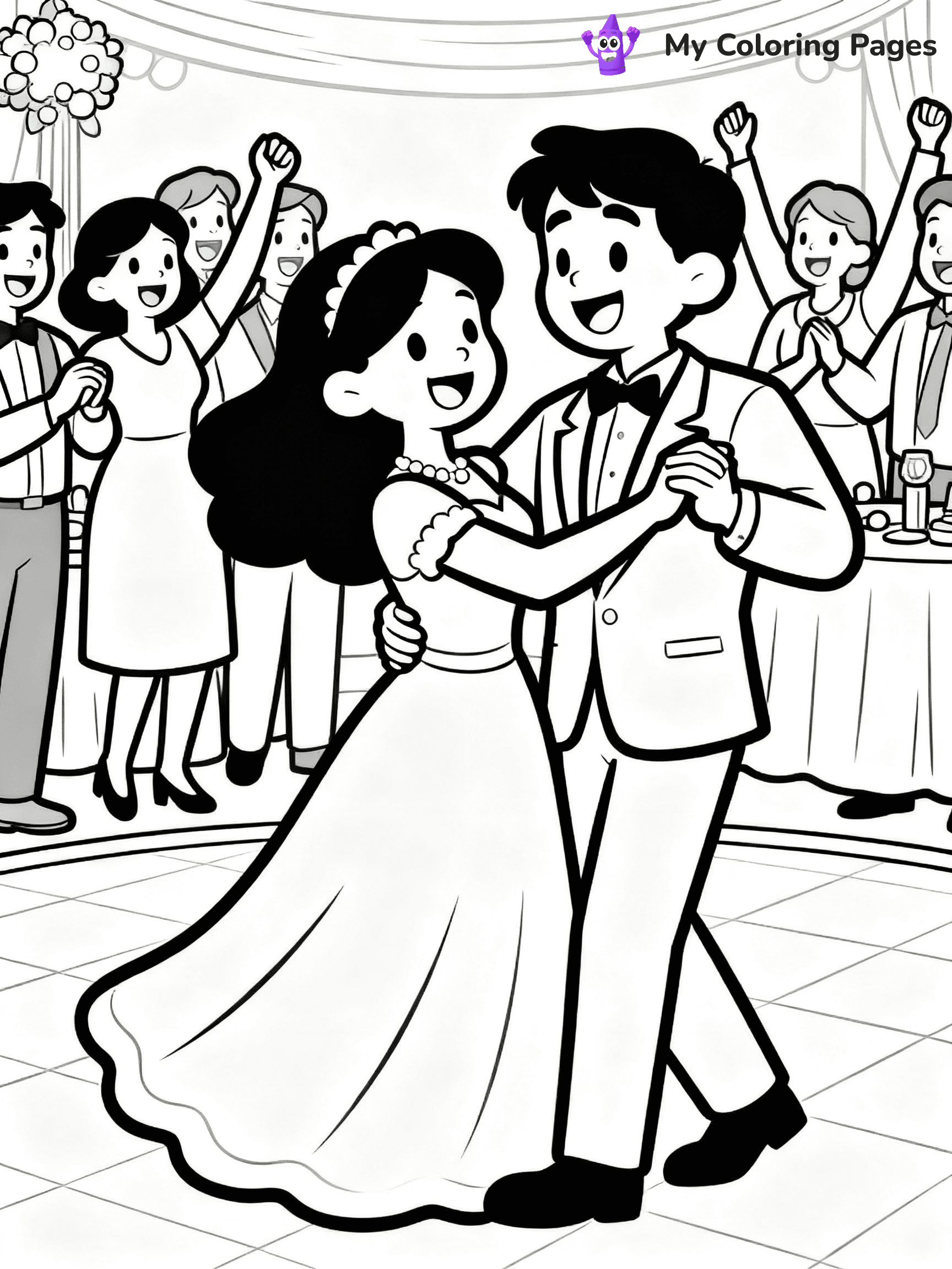 Wedding Coloring Pages - 22