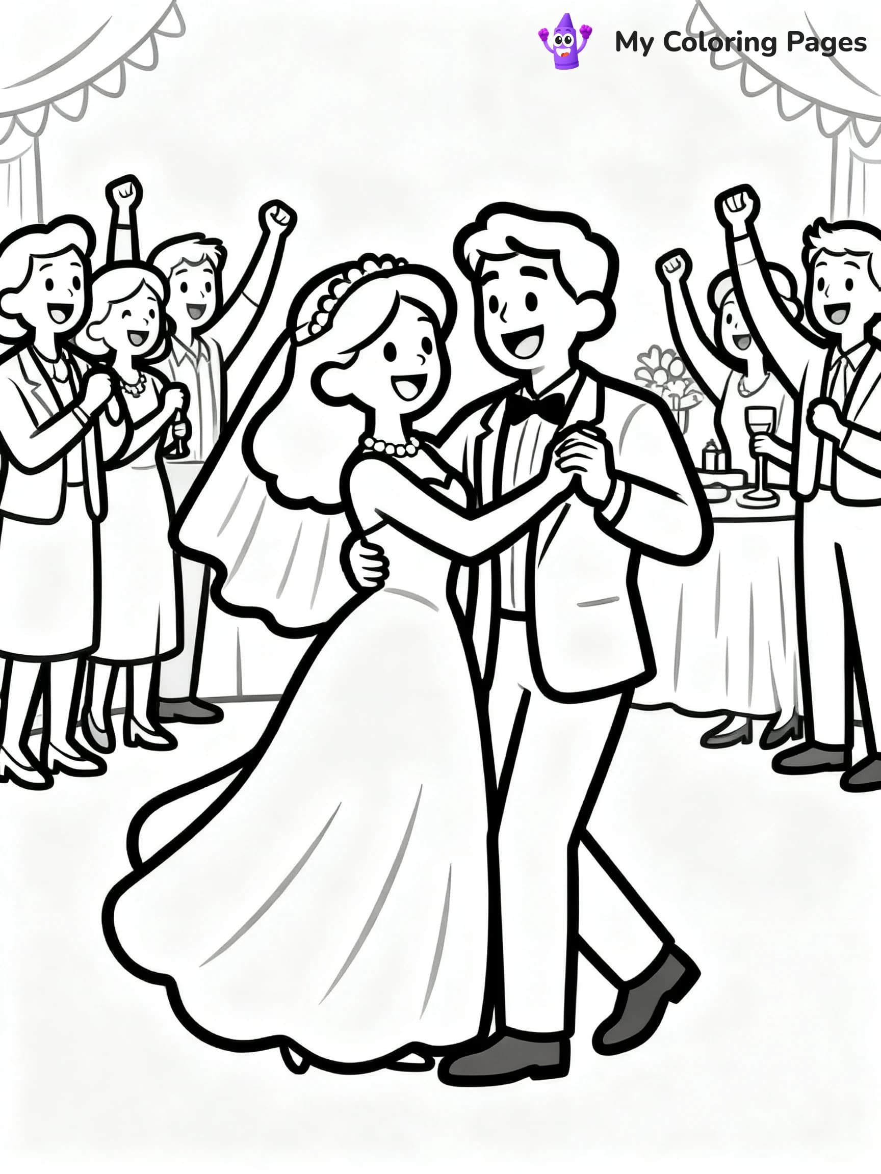 Wedding Coloring Pages - 21