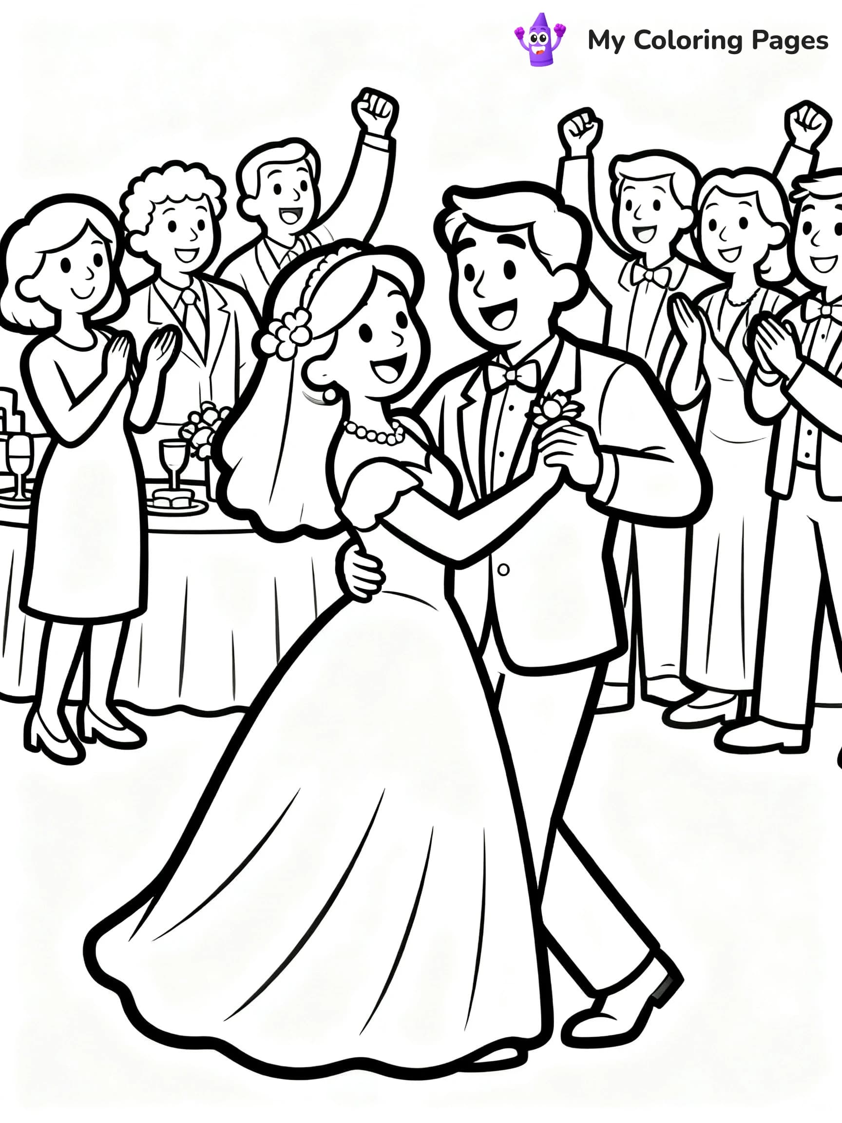 Wedding Coloring Pages - 20
