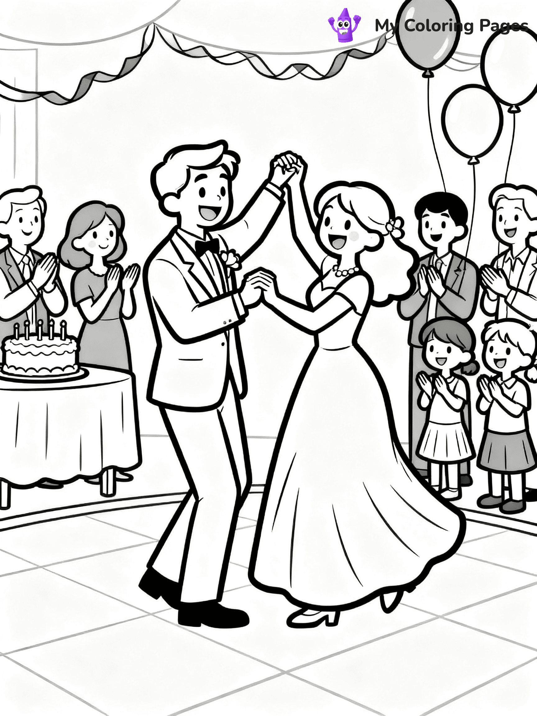 Wedding Coloring Pages - 19