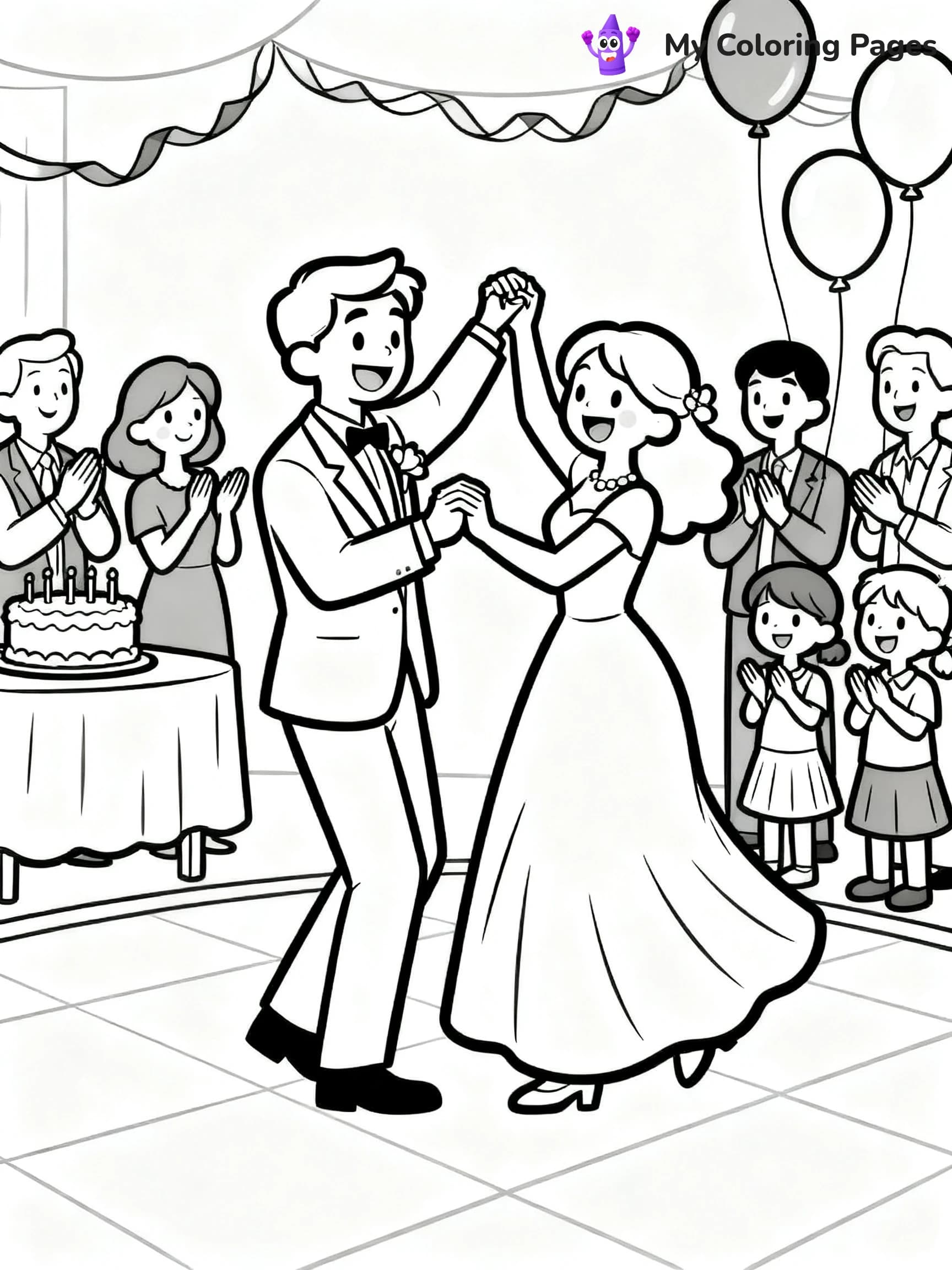 Wedding Coloring Pages - 19