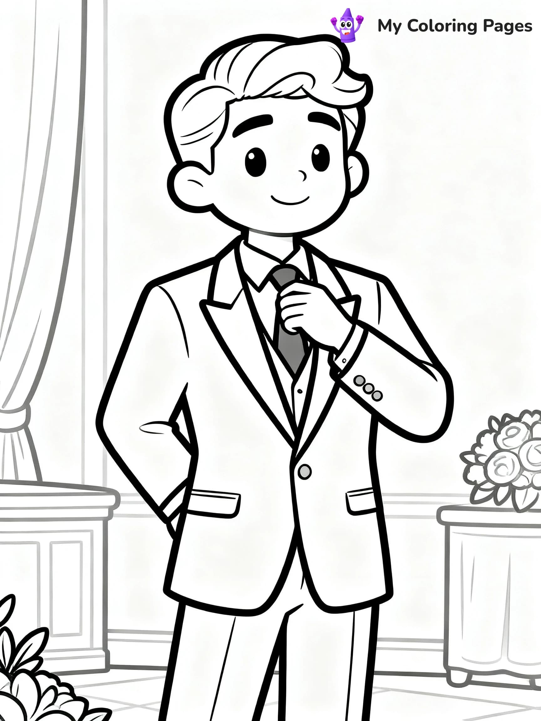 Wedding Coloring Pages - 17