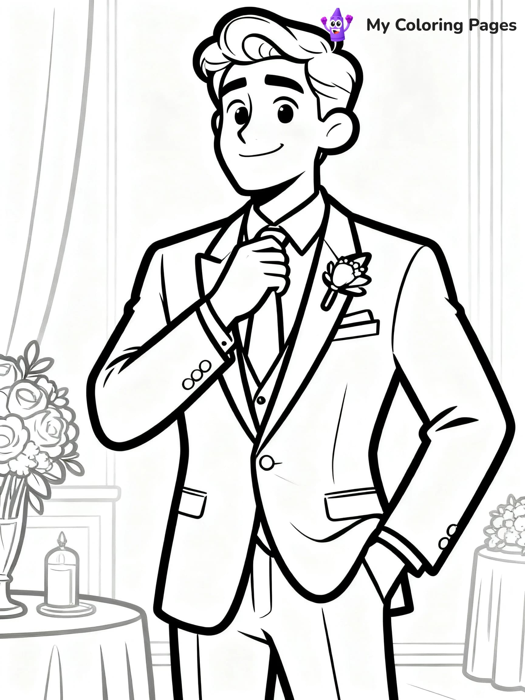 Wedding Coloring Pages - 14