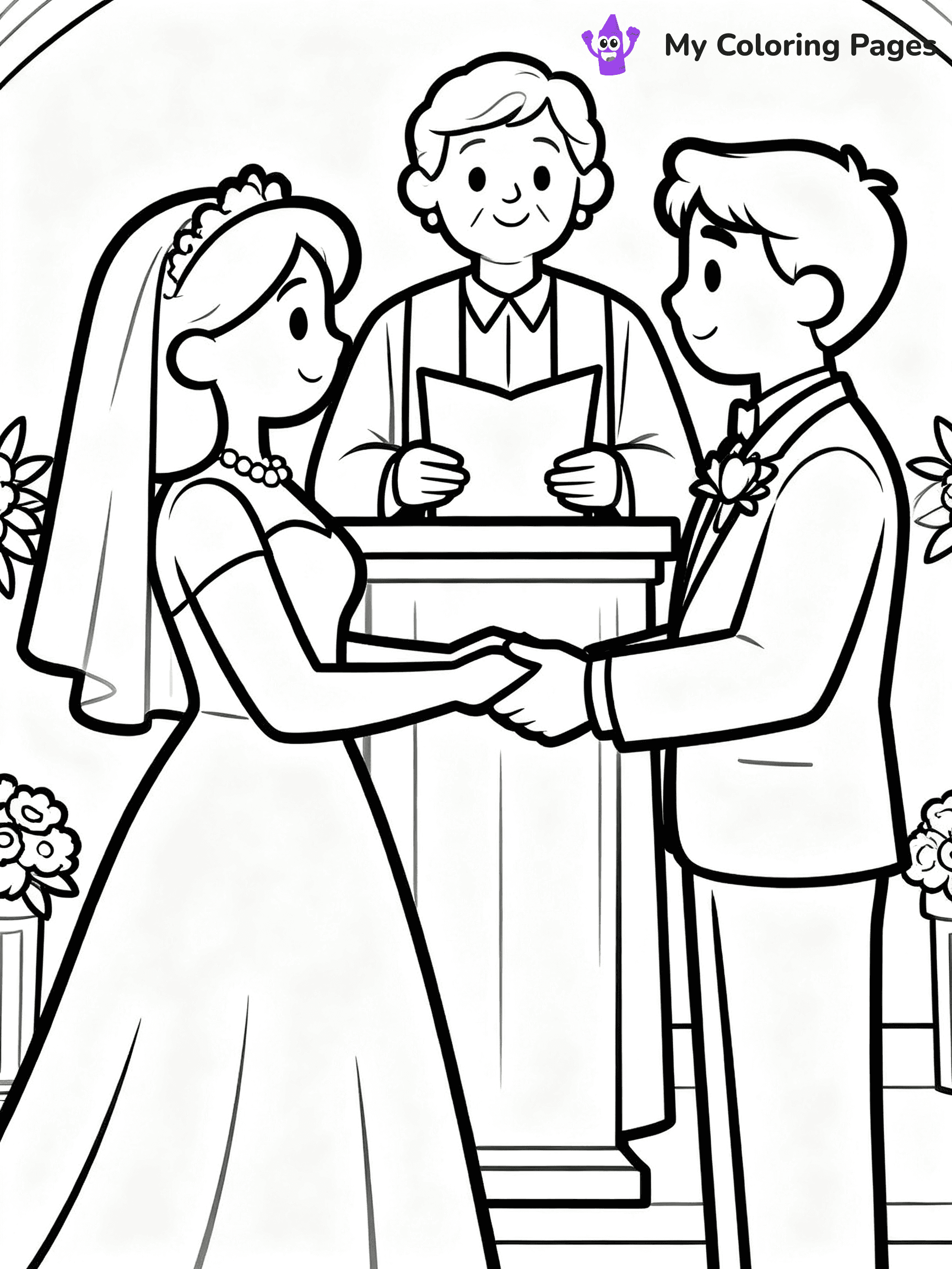 Wedding Coloring Pages - 13