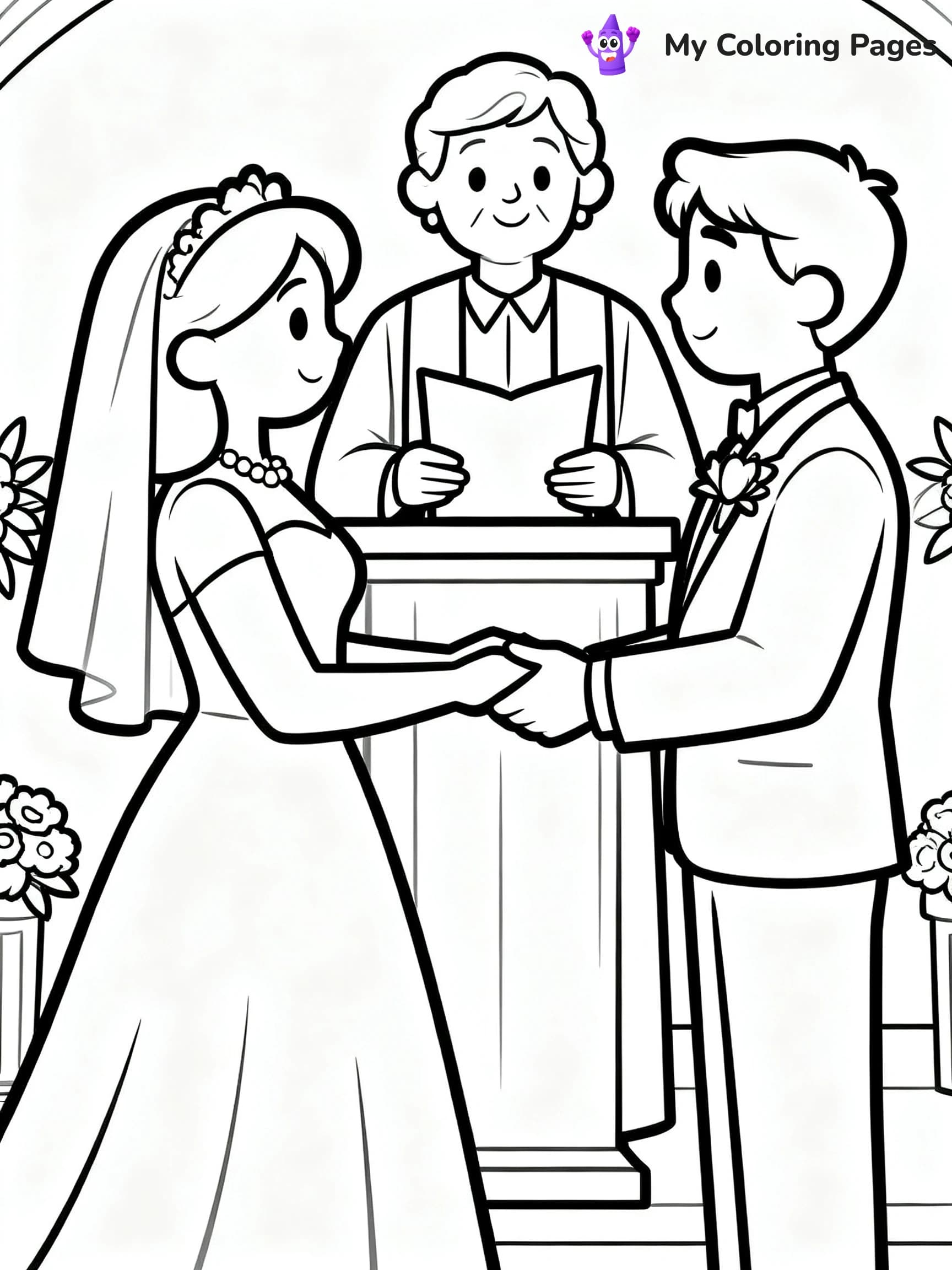 Wedding Coloring Pages - 13