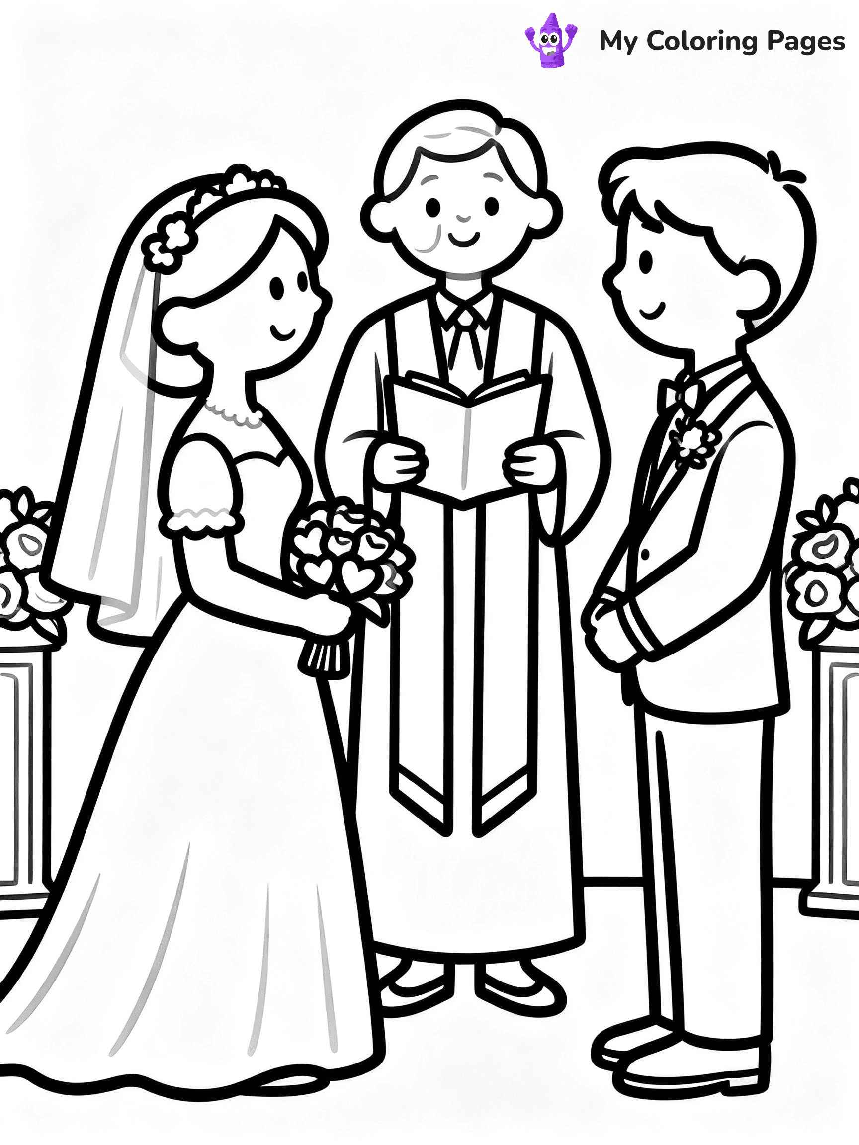 Wedding Coloring Pages - 11