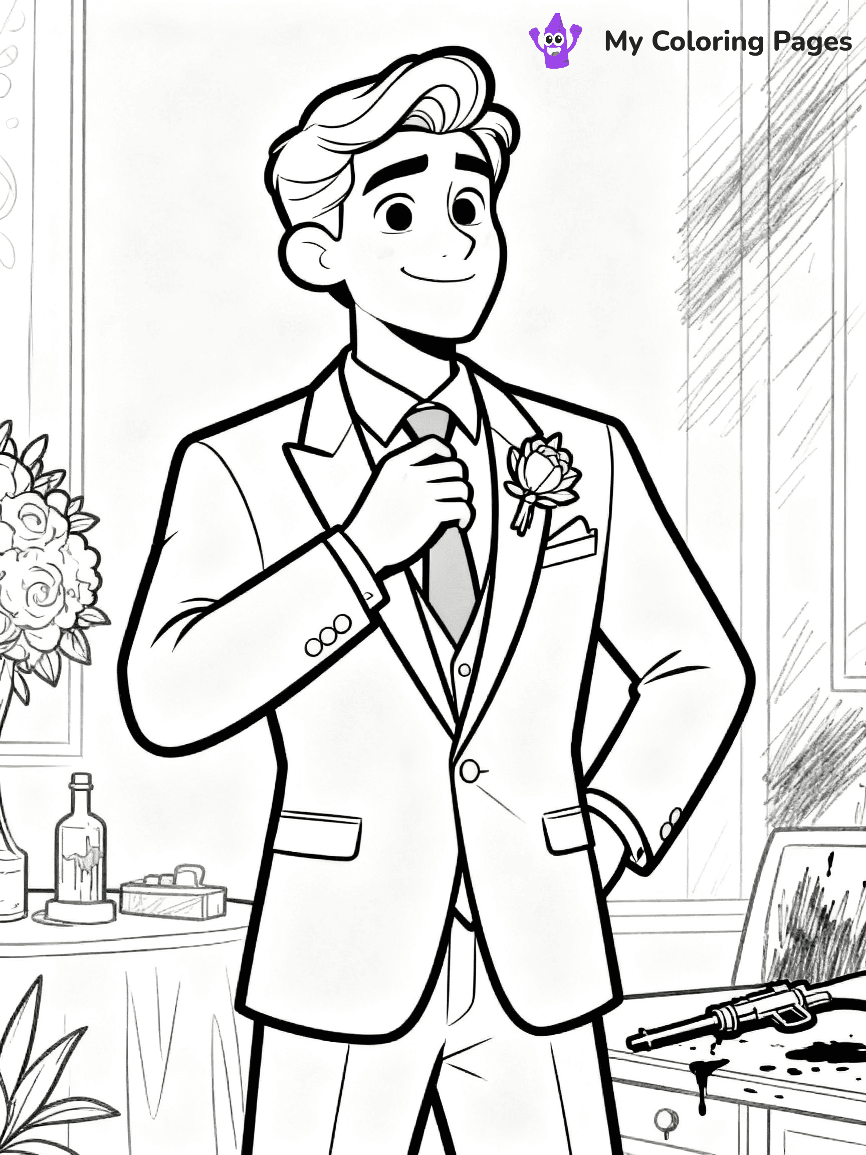 Wedding Coloring Pages - 10