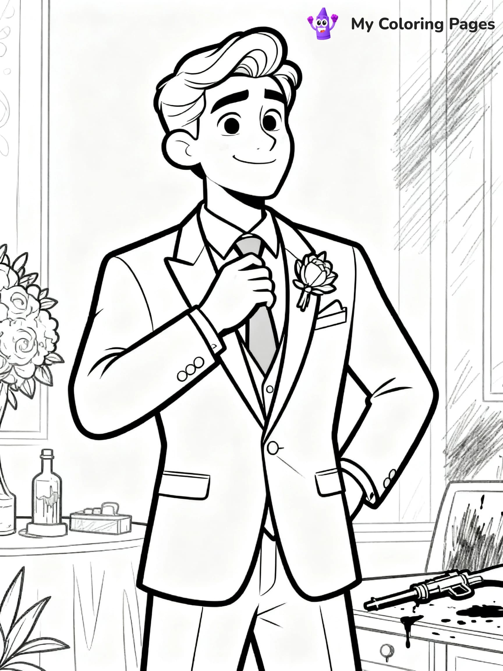 Wedding Coloring Pages - 10