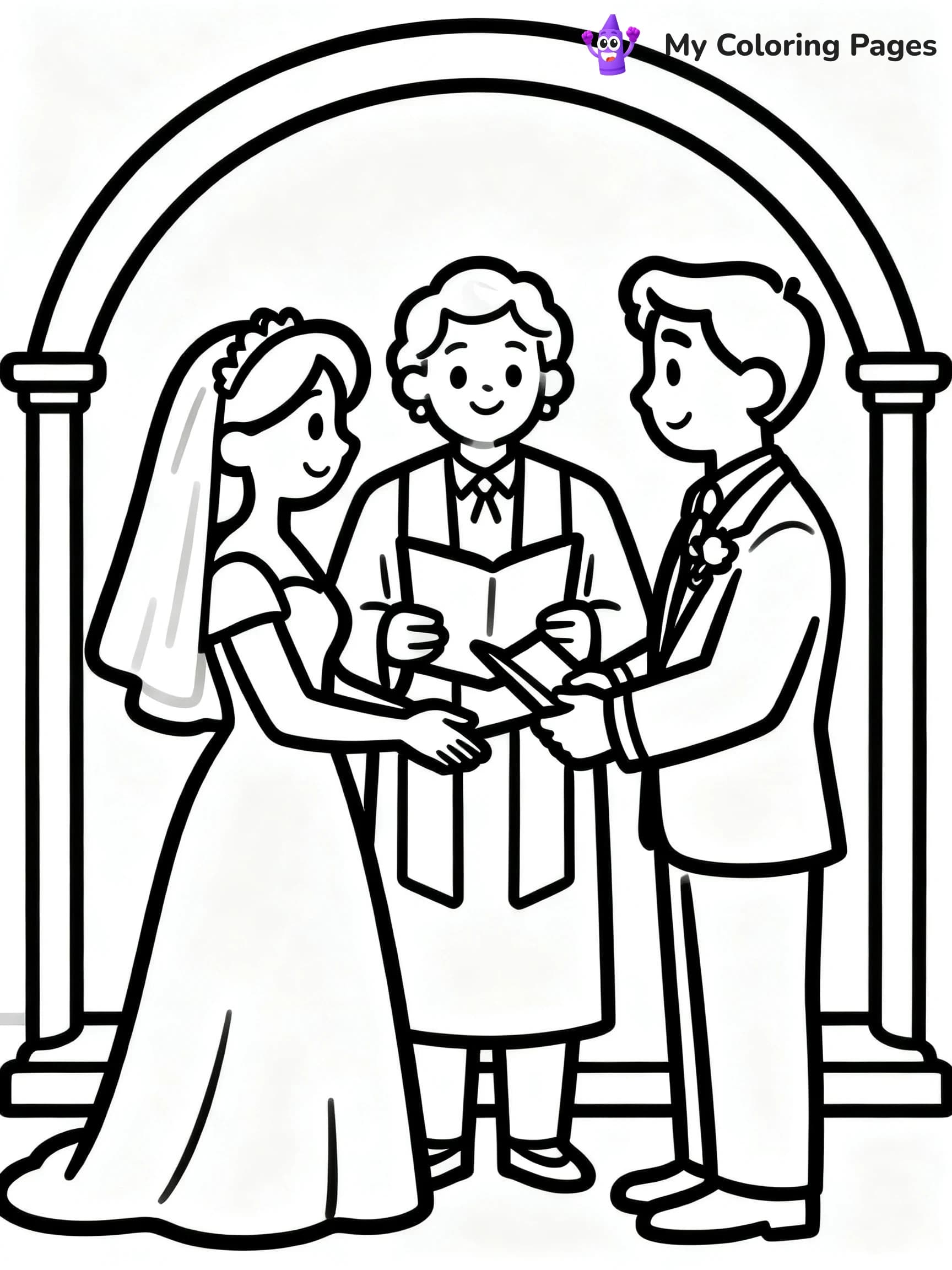 Wedding Coloring Pages - 9