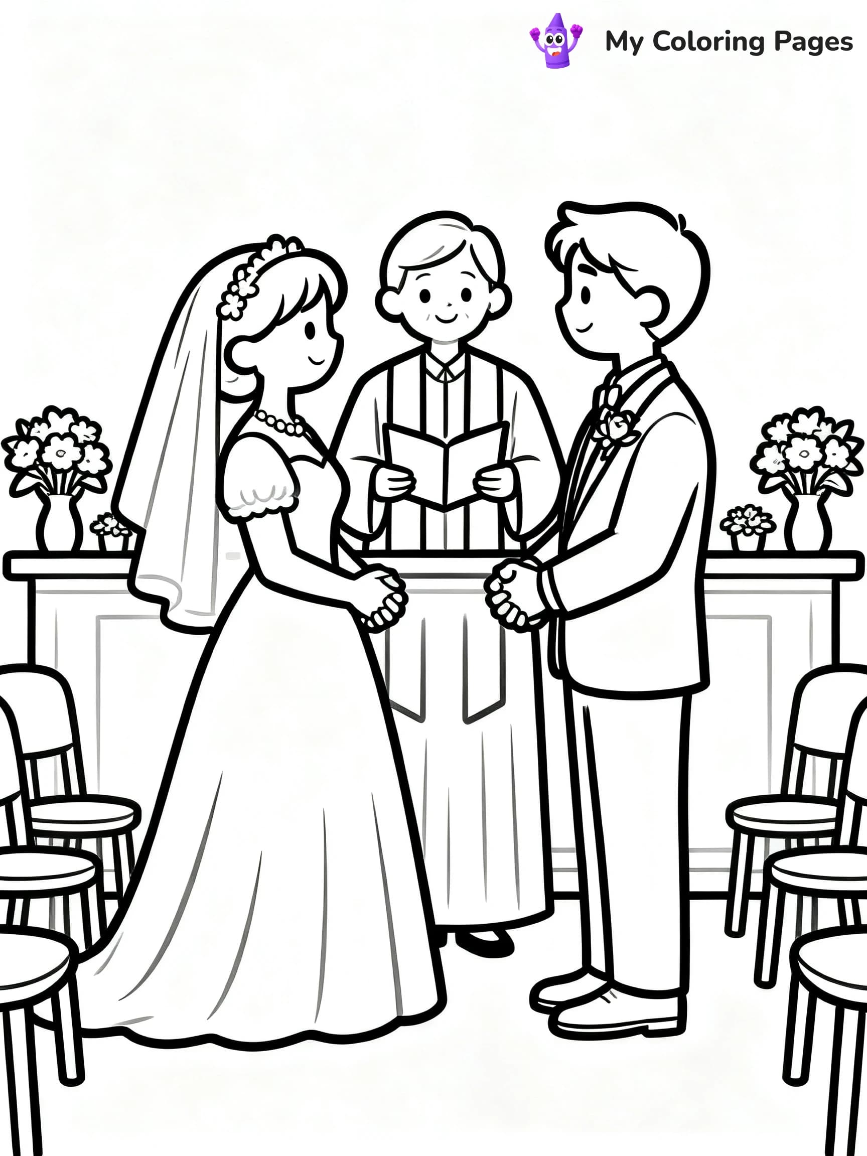 Wedding Coloring Pages - 7