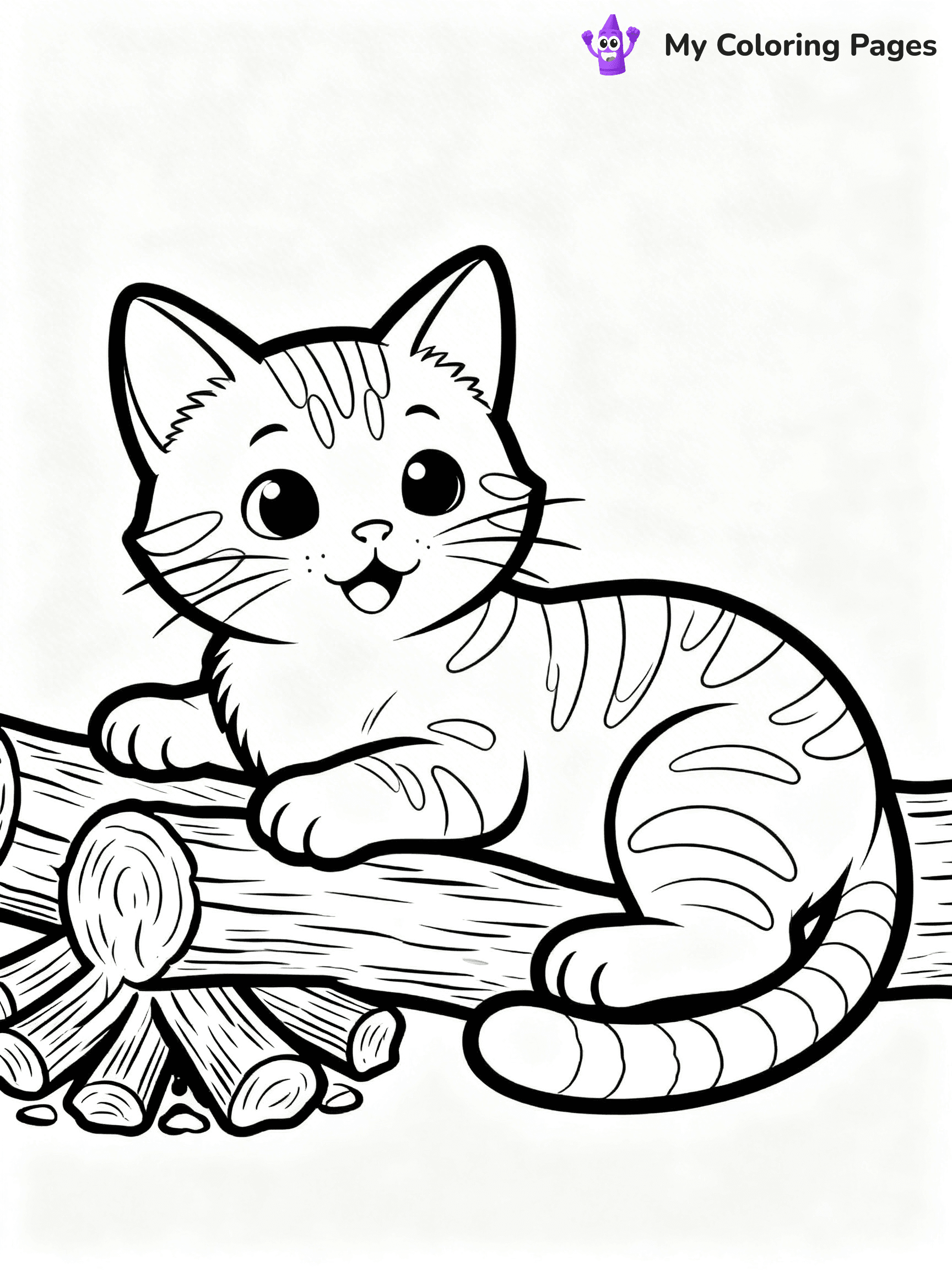 Fireplace Coloring Pages - 22