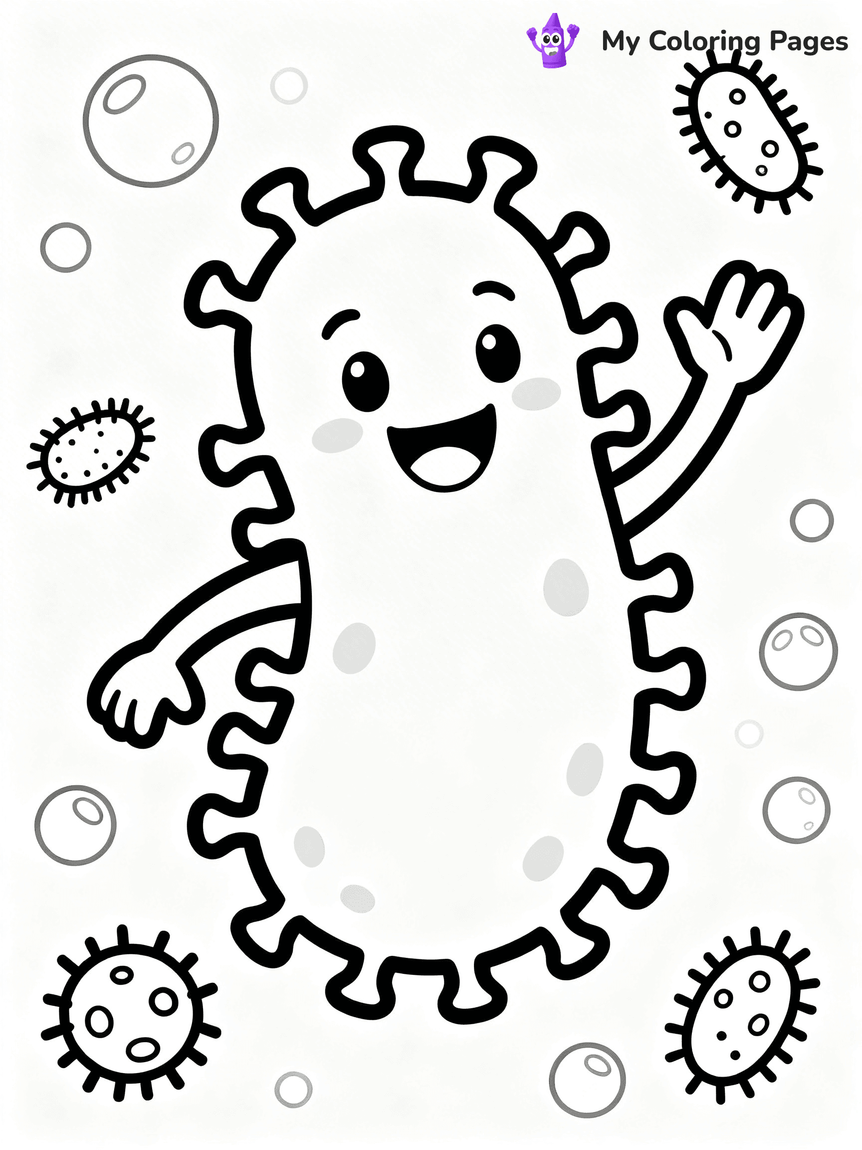 Digestive System Coloring Pages - 22