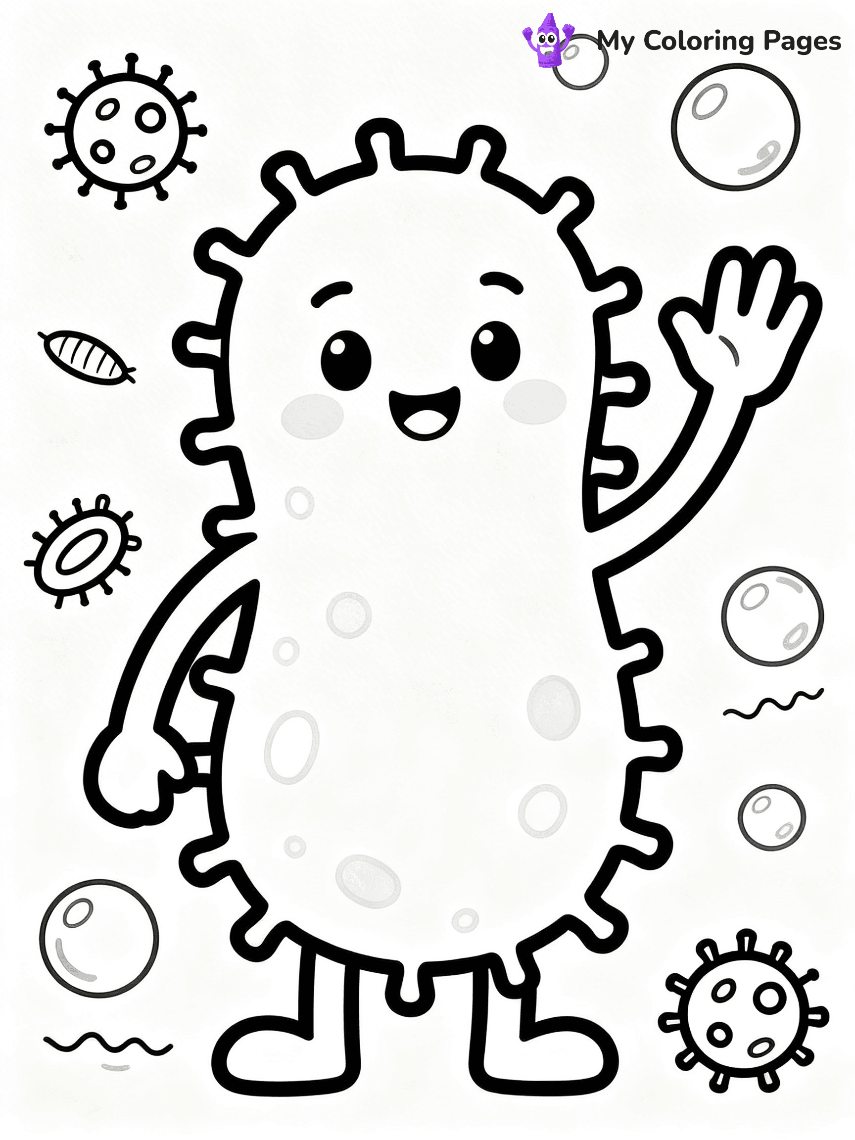 Digestive System Coloring Pages - 21