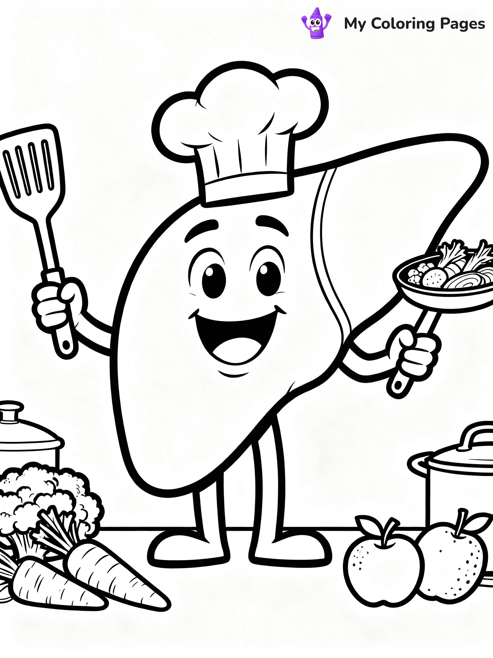 Digestive System Coloring Pages - 18