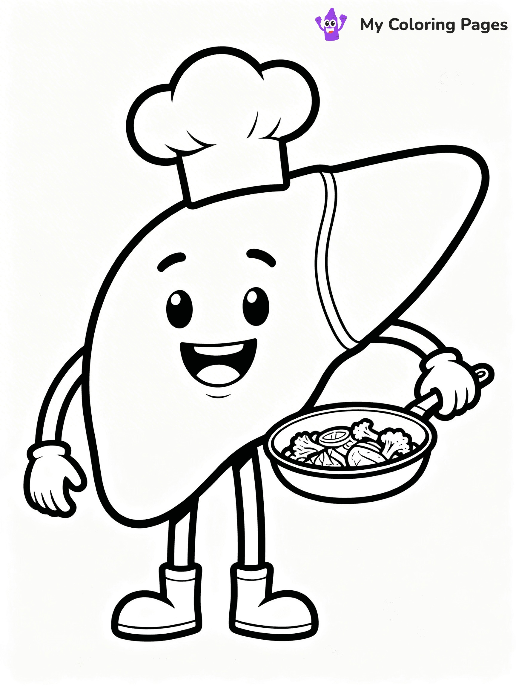 Digestive System Coloring Pages - 3
