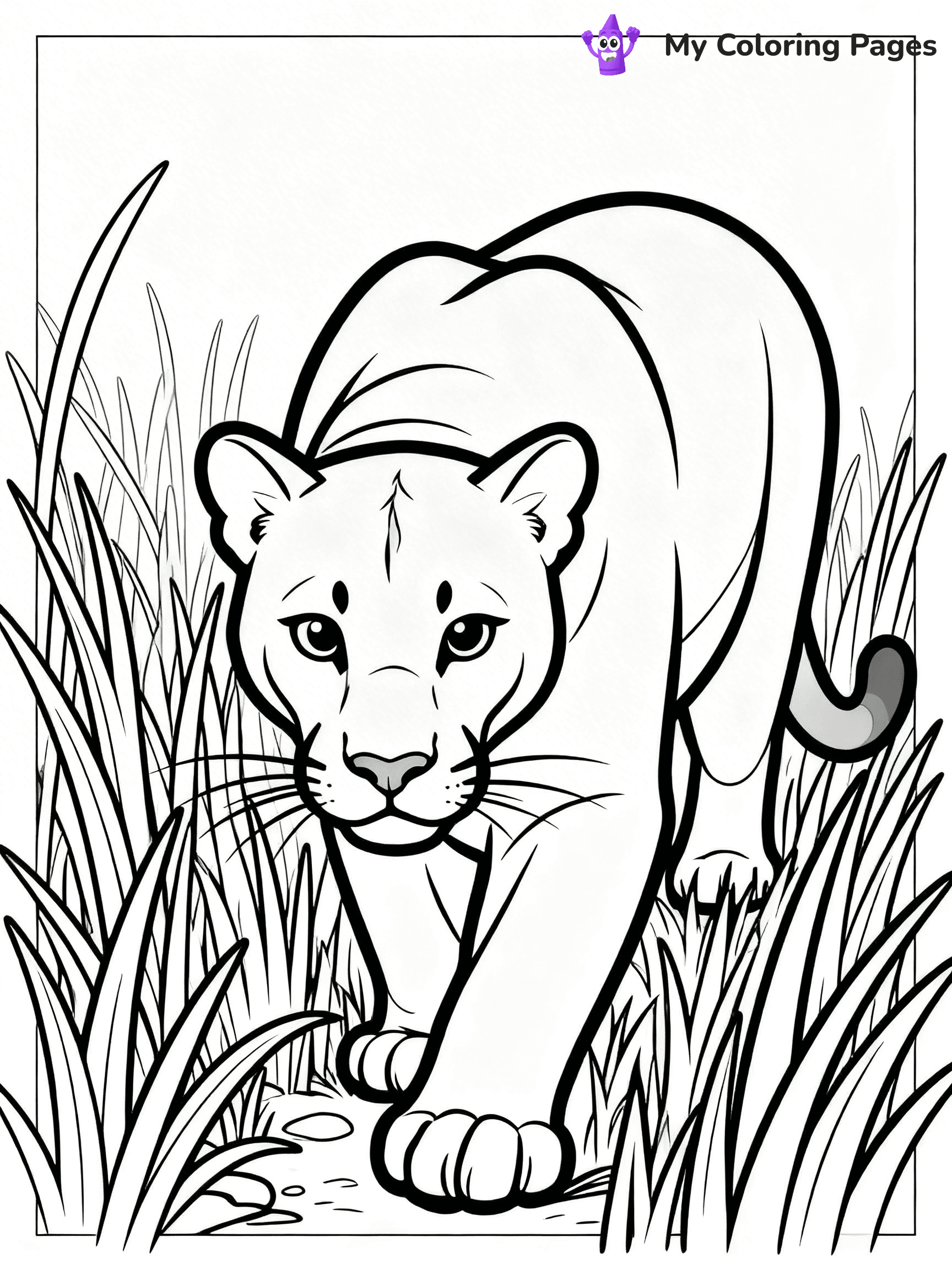 Wildcat Coloring Pages - 29