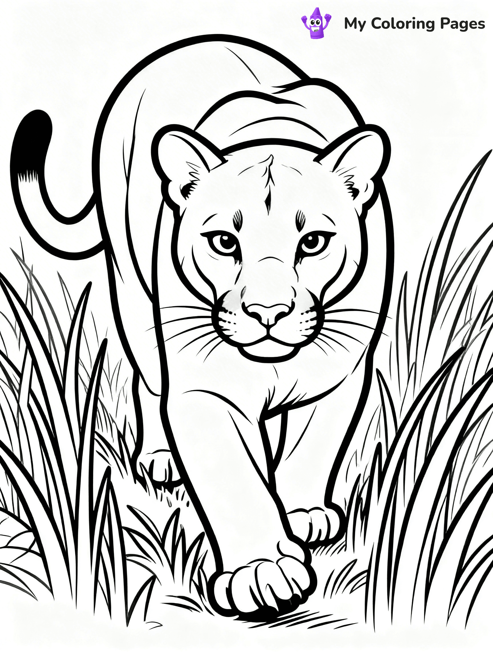 Wildcat Coloring Pages - 28
