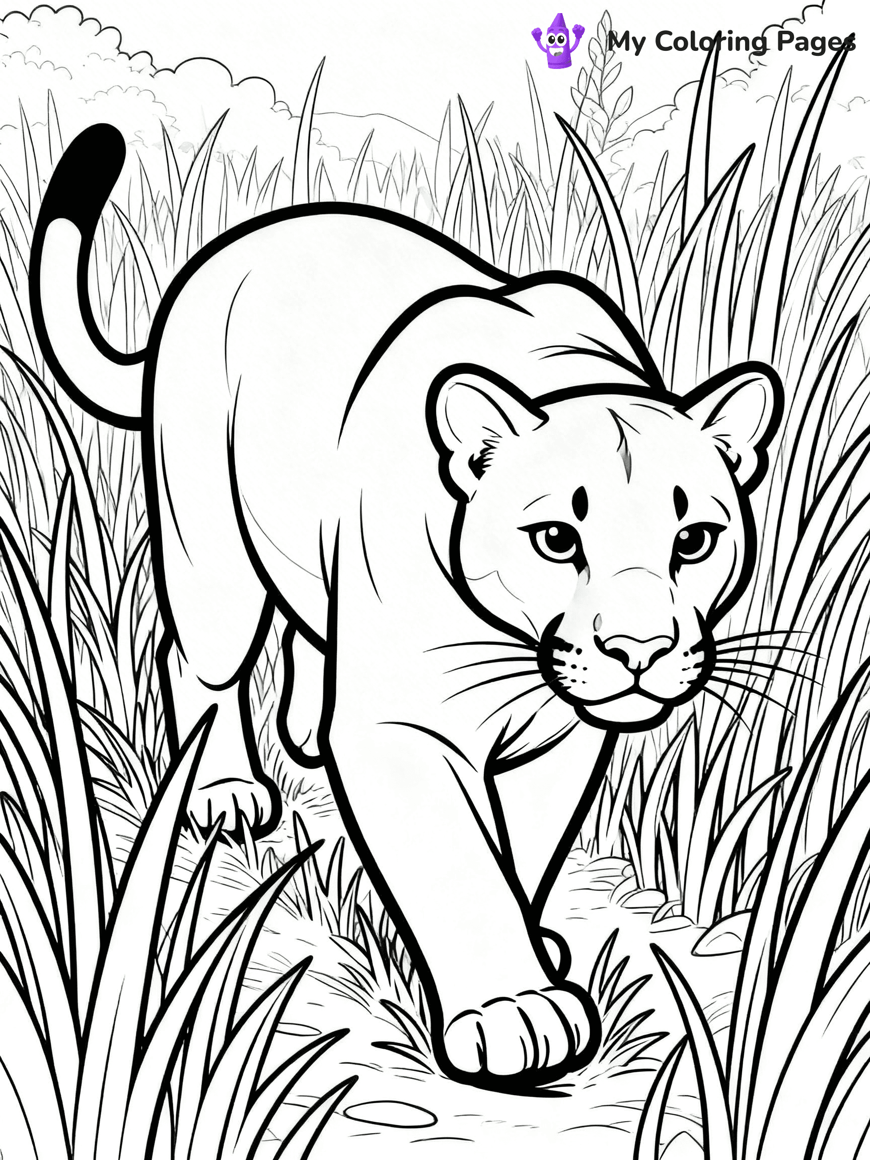 Wildcat Coloring Pages - 27