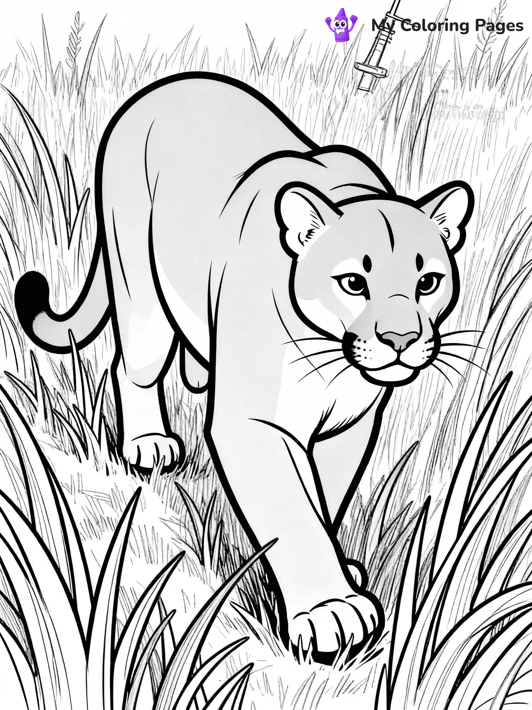 Wildcat Coloring Pages - 26