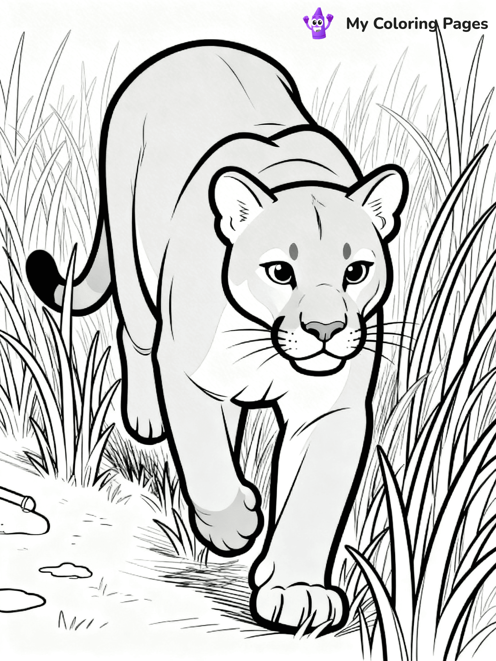 Wildcat Coloring Pages - 25