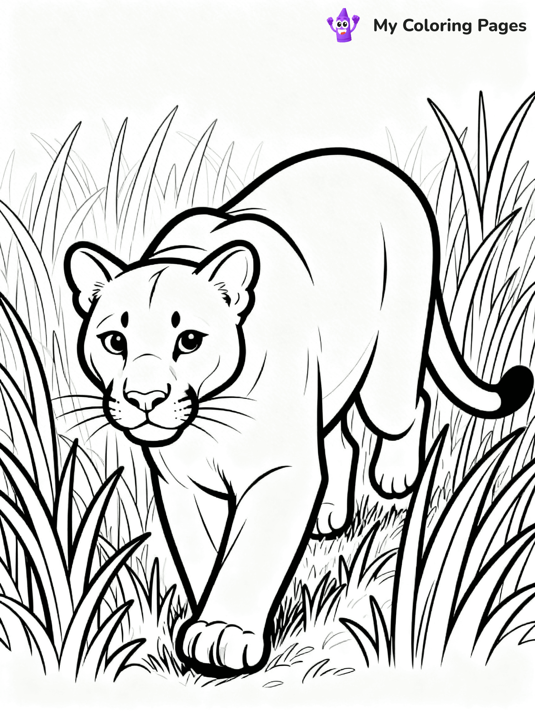 Wildcat Coloring Pages - 24