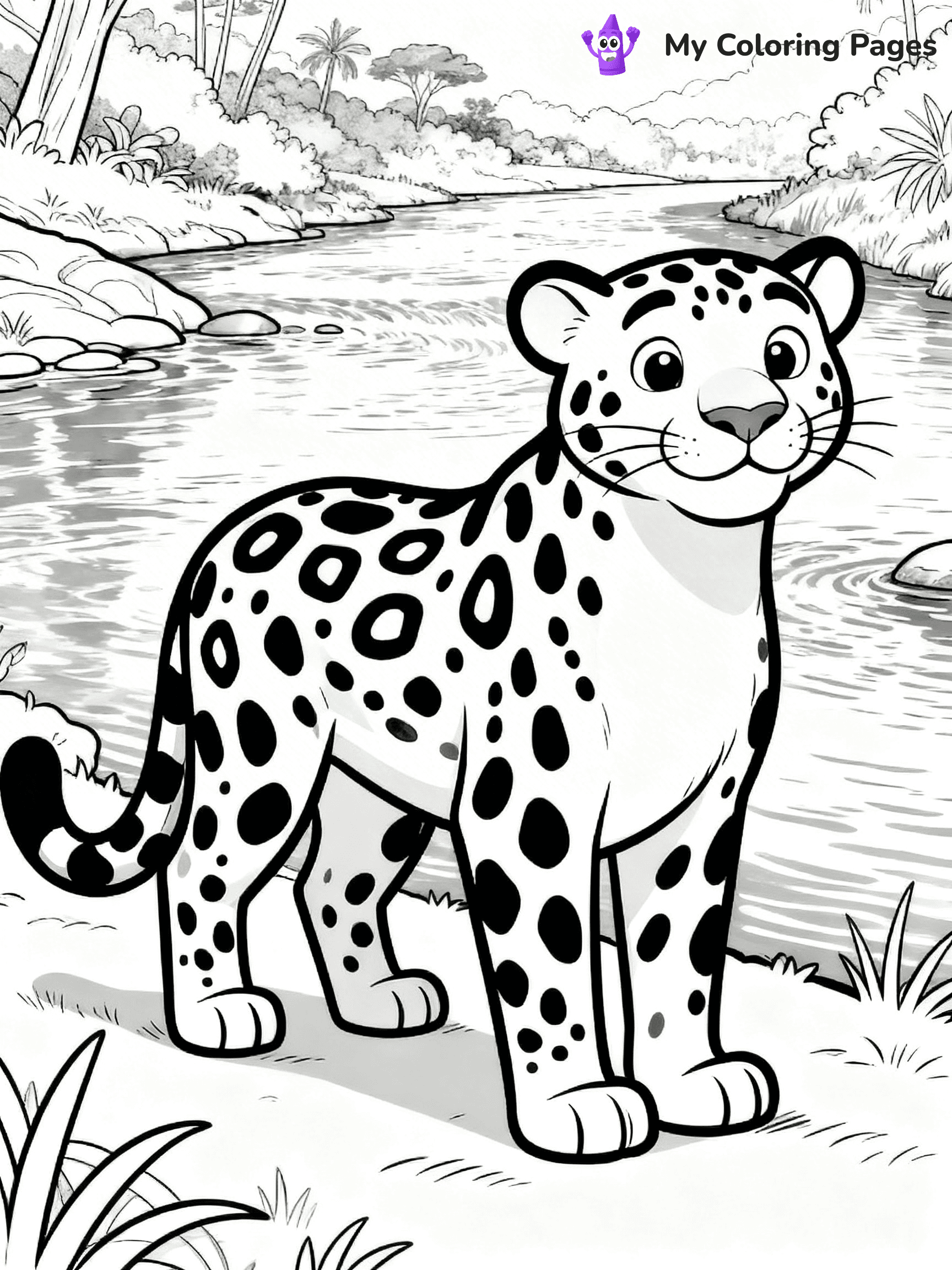 Wildcat Coloring Pages - 17
