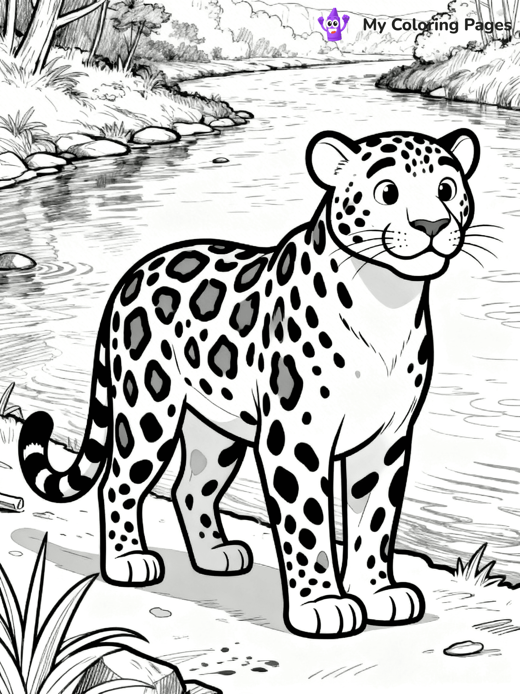 Wildcat Coloring Pages - 13