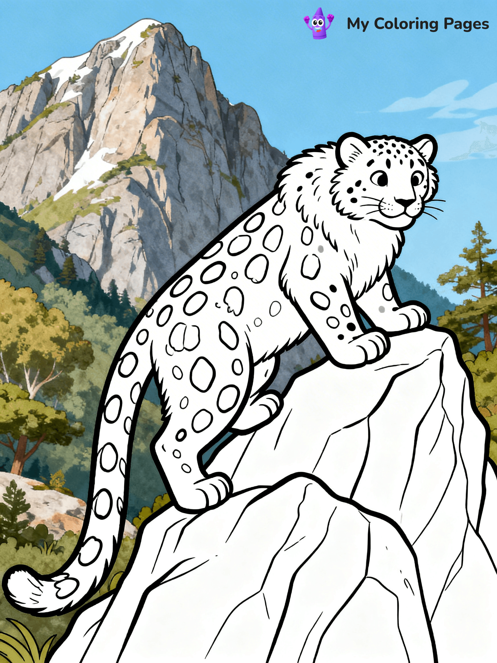 Wildcat Coloring Pages - 2