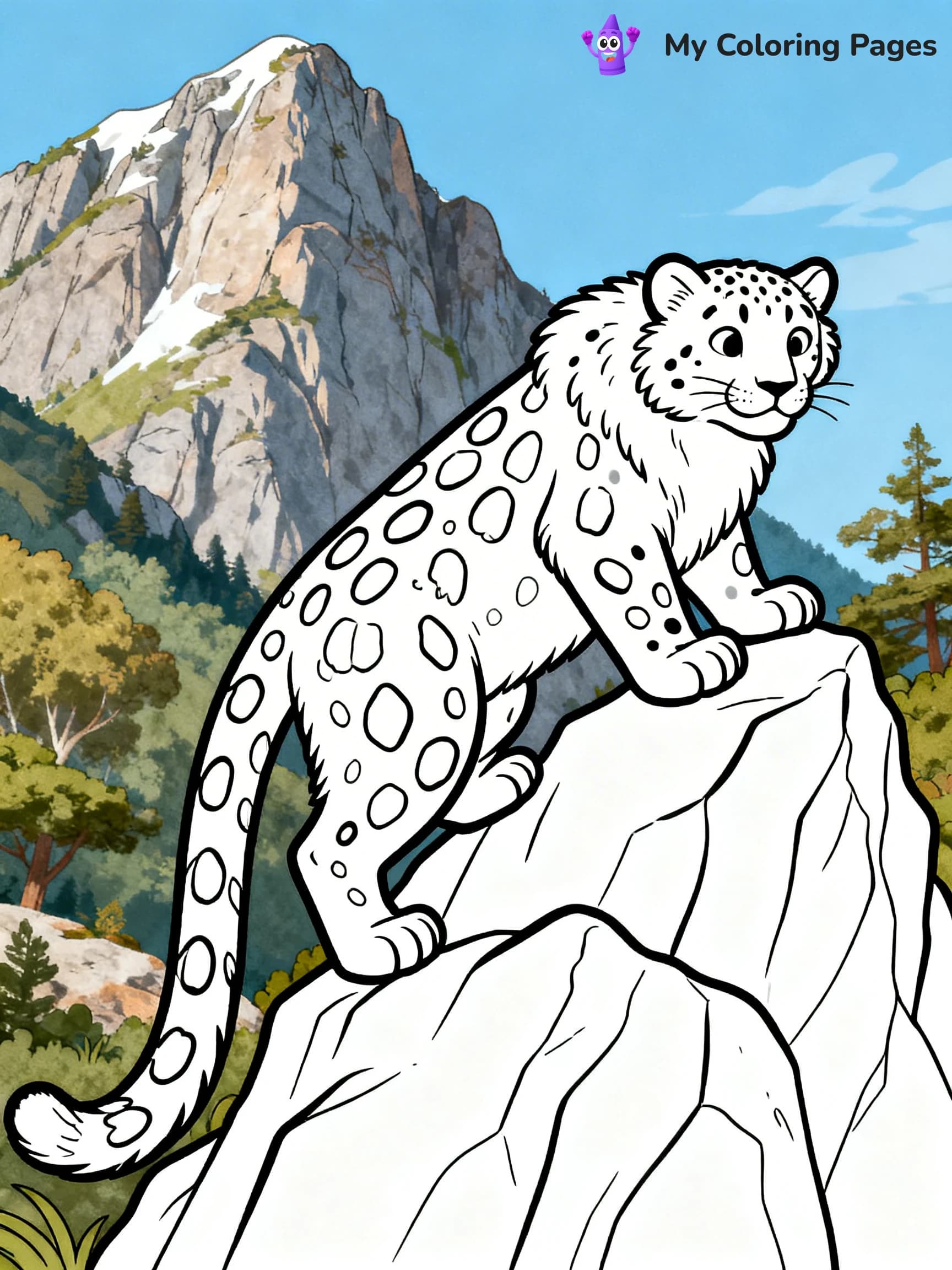 Wildcat Coloring Pages - 2