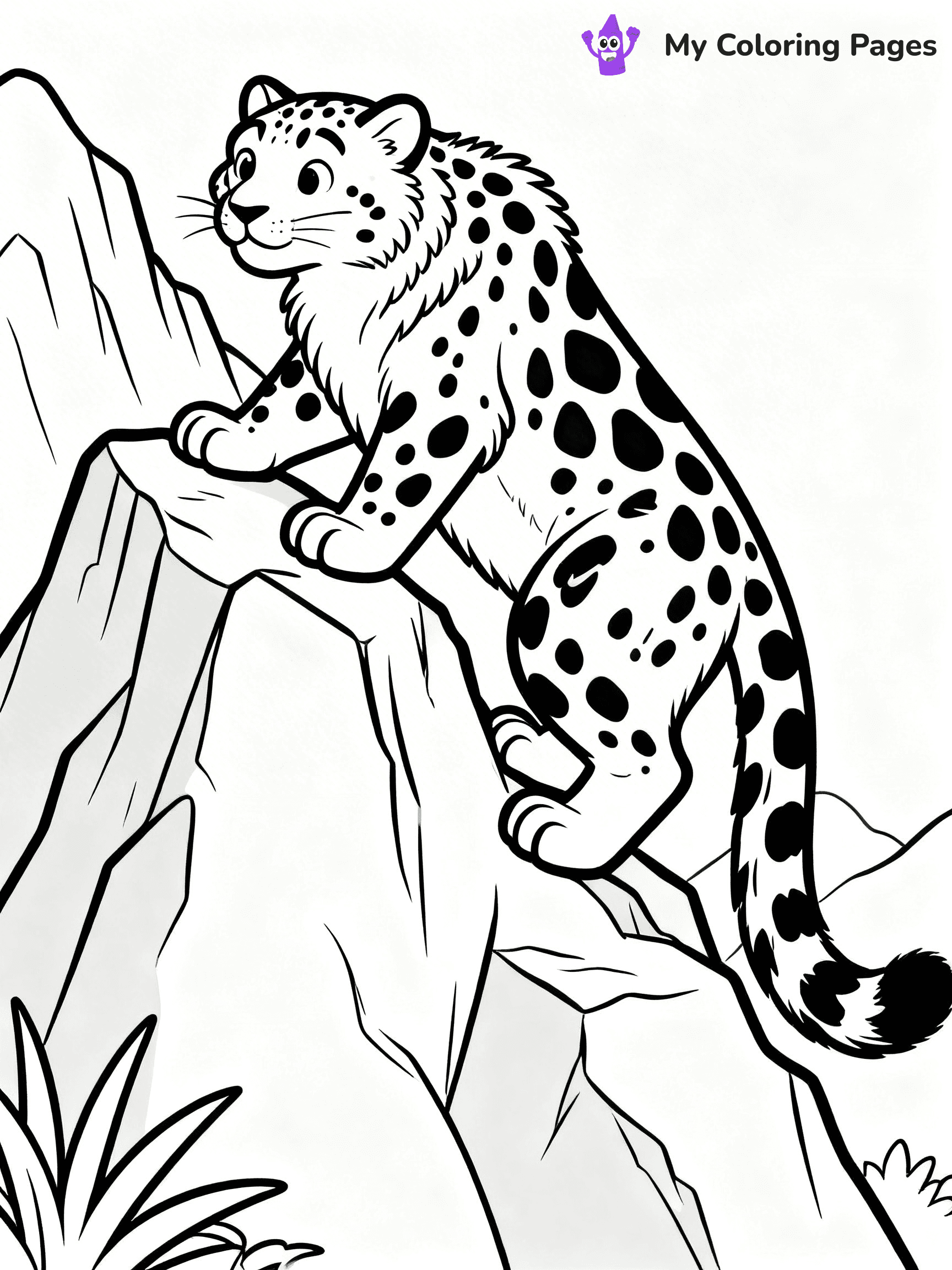Wildcat Coloring Pages - 1