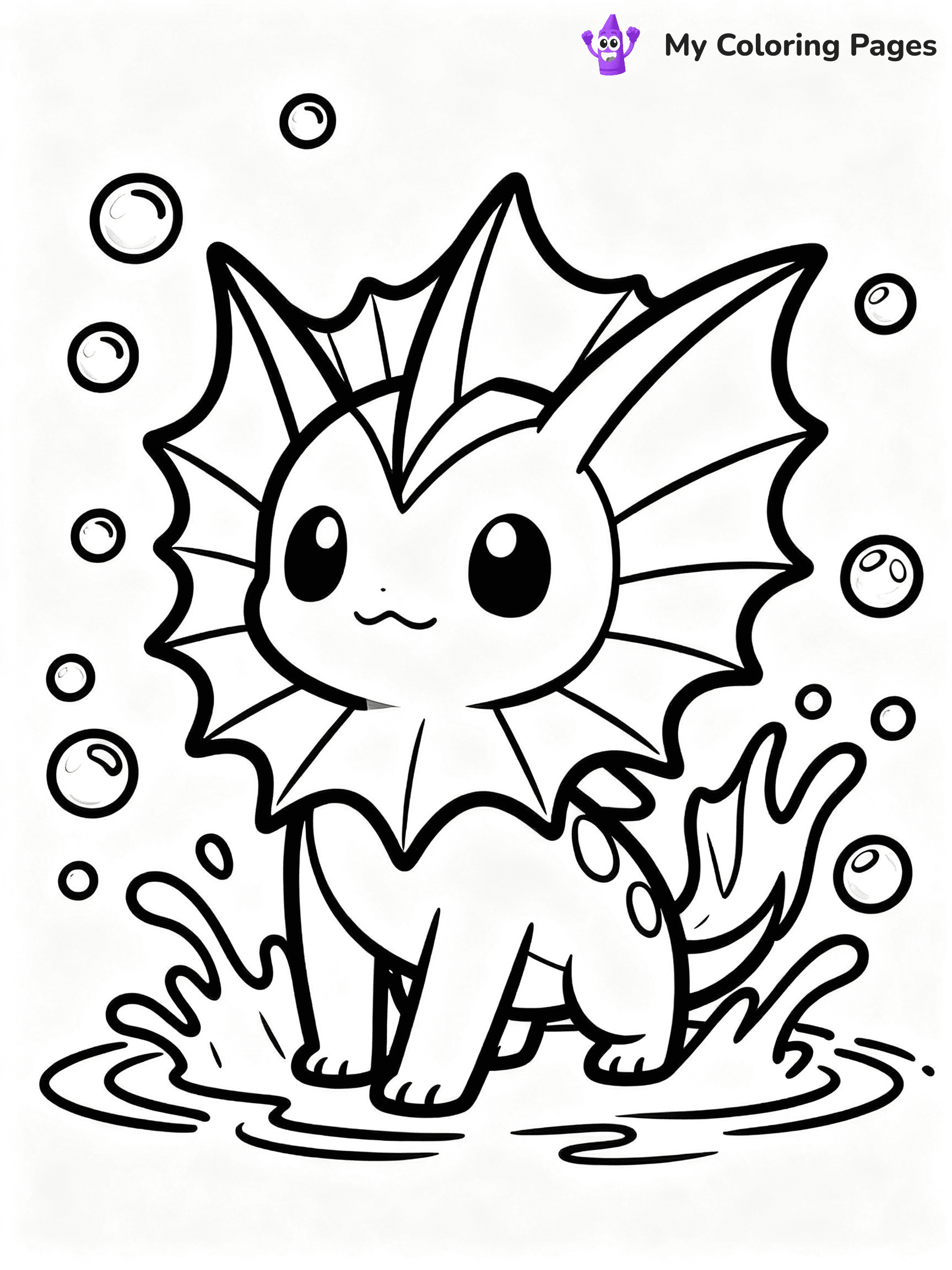 Eevee Coloring Pages - 28