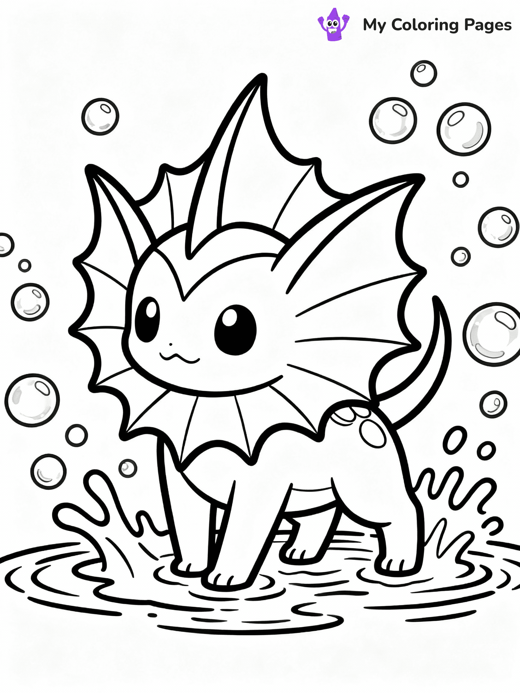 Eevee Coloring Pages - 26
