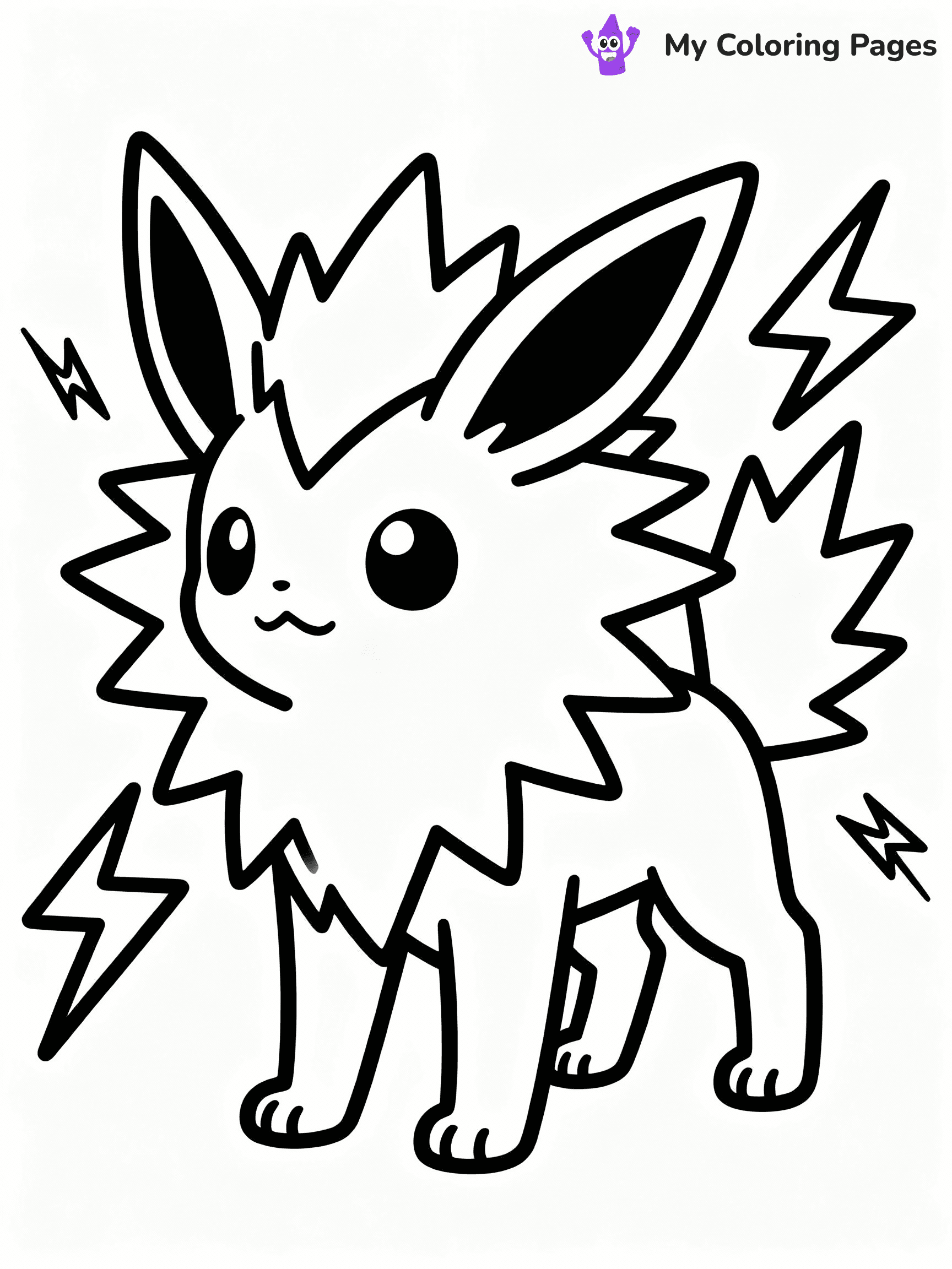 Eevee Coloring Pages - 24