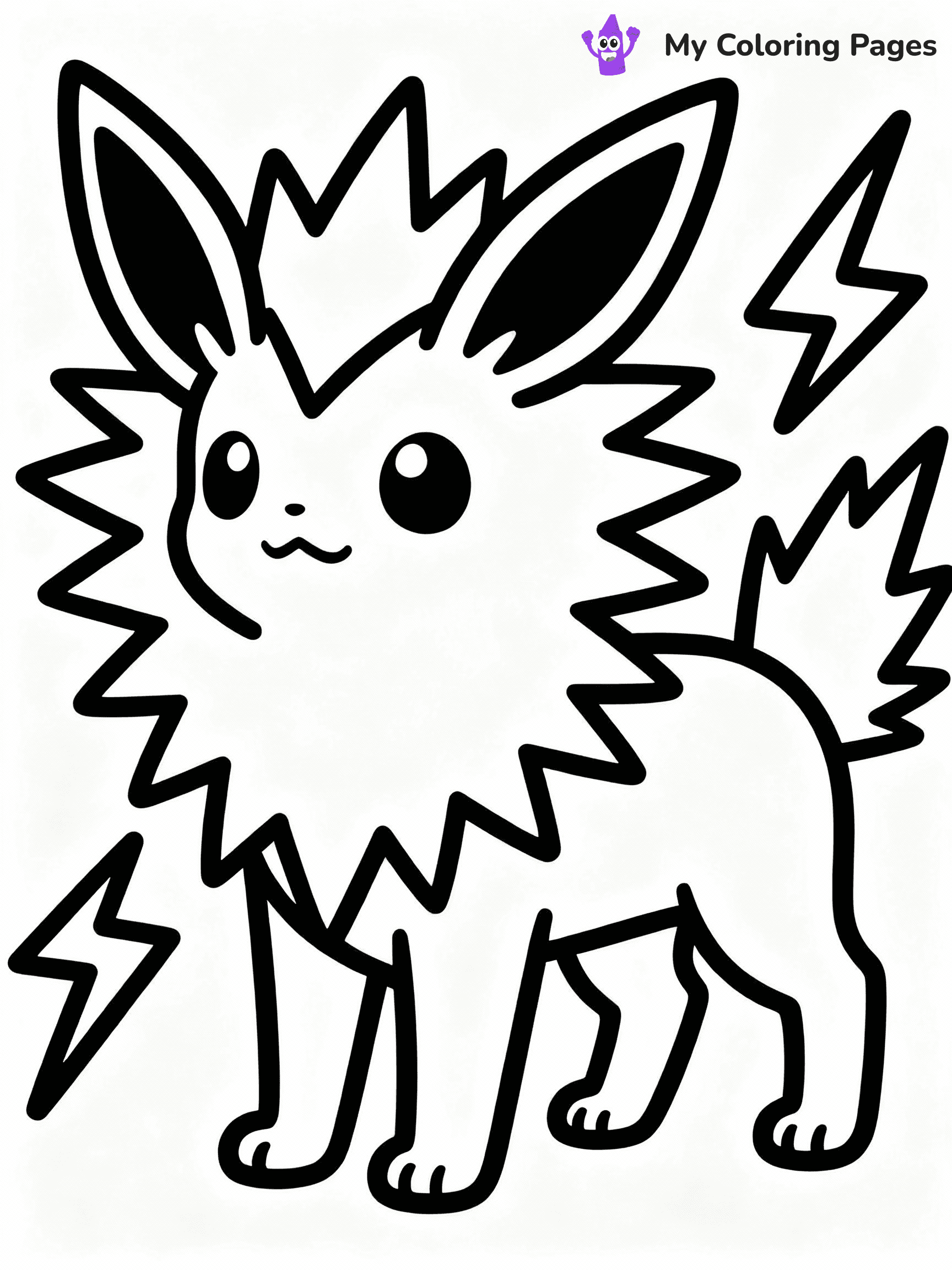 Eevee Coloring Pages - 23