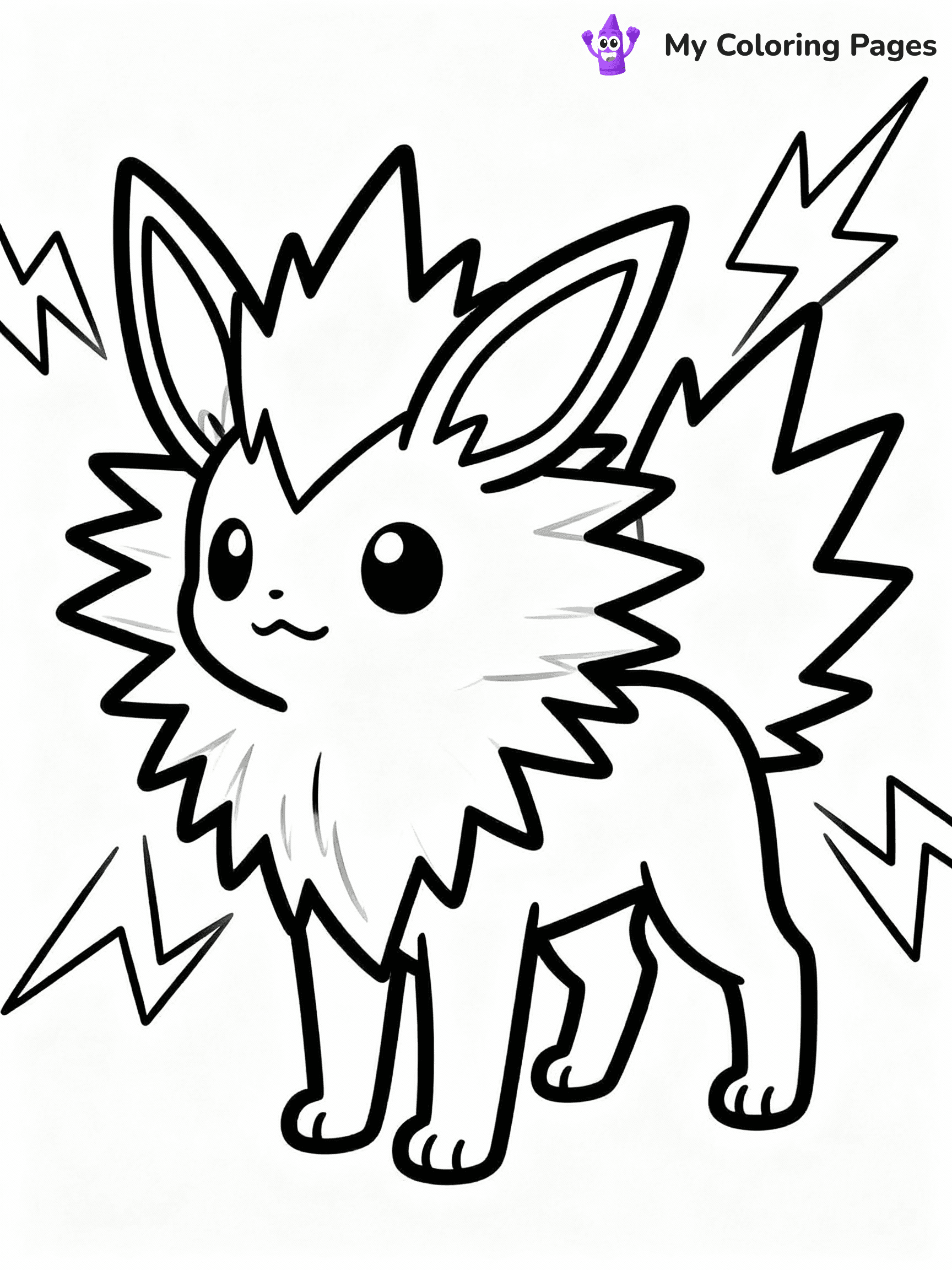 Eevee Coloring Pages - 19
