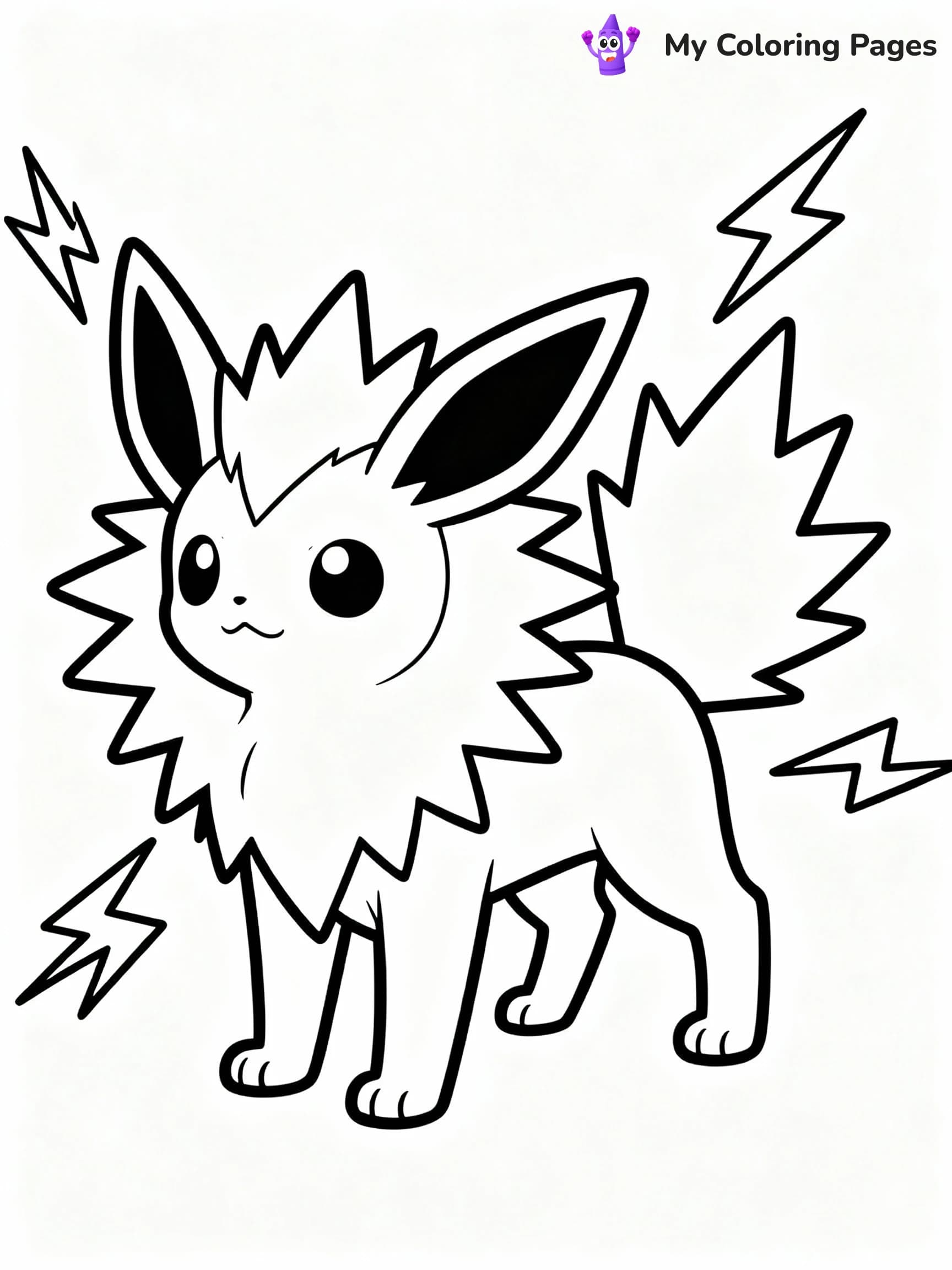 Eevee Coloring Pages - 18