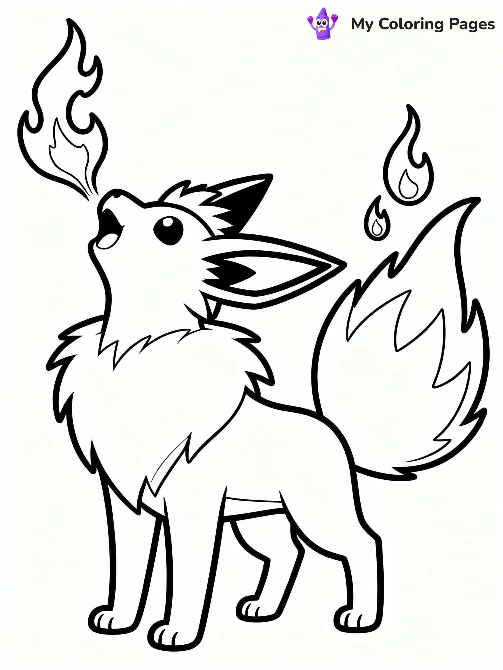 Eevee Coloring Pages - 12