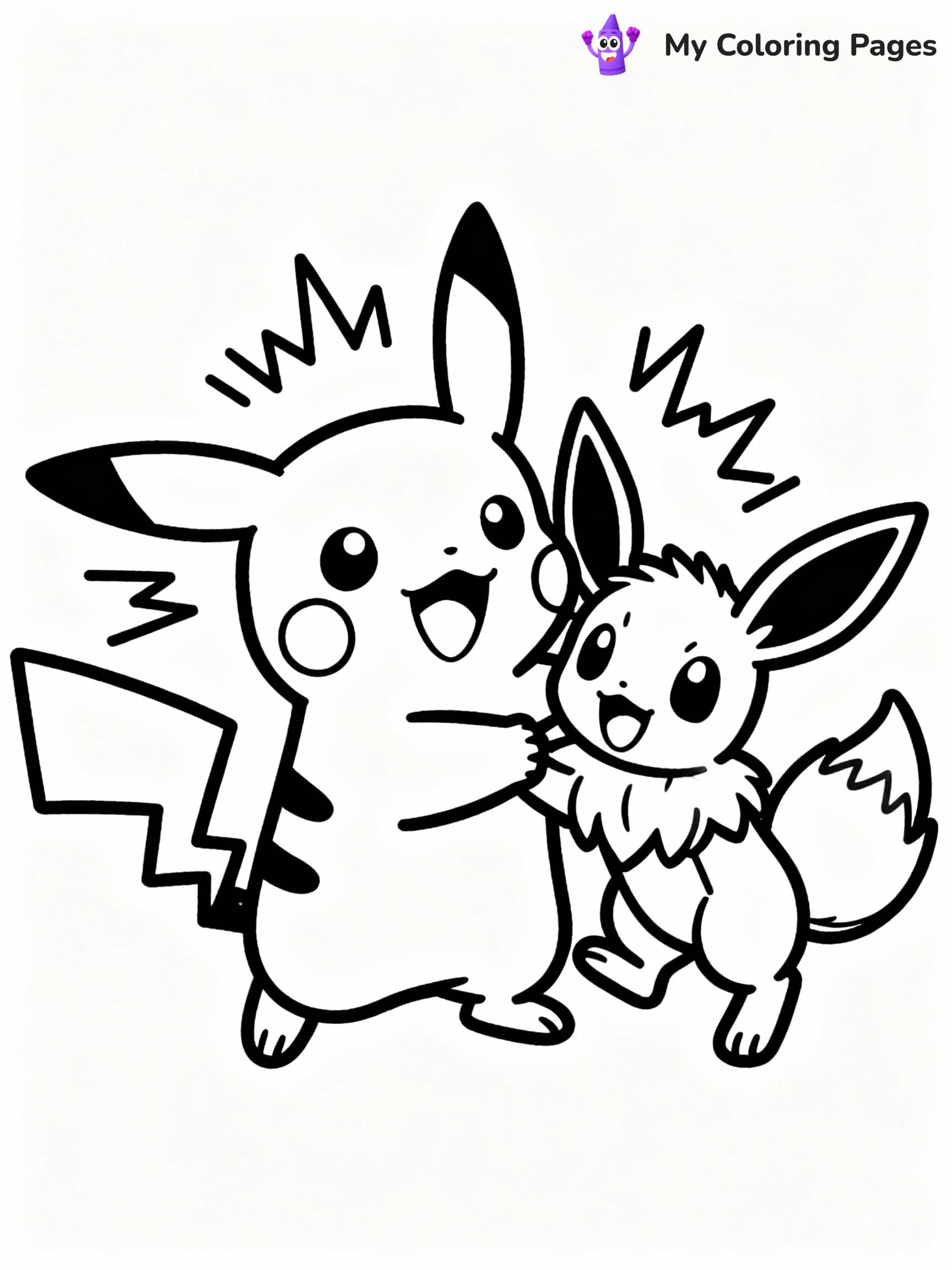 Eevee Coloring Pages - 8