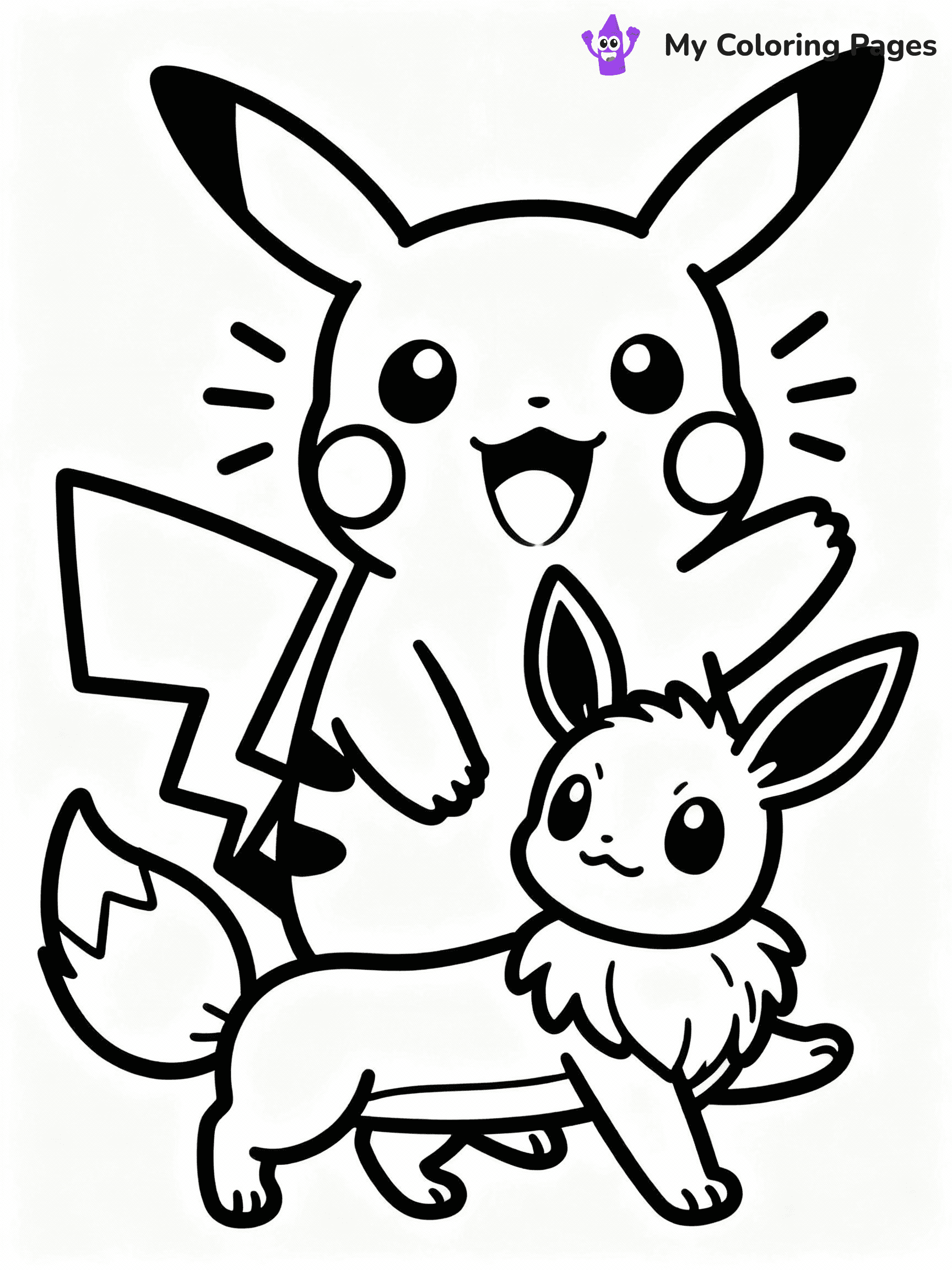 Eevee Coloring Pages - 6