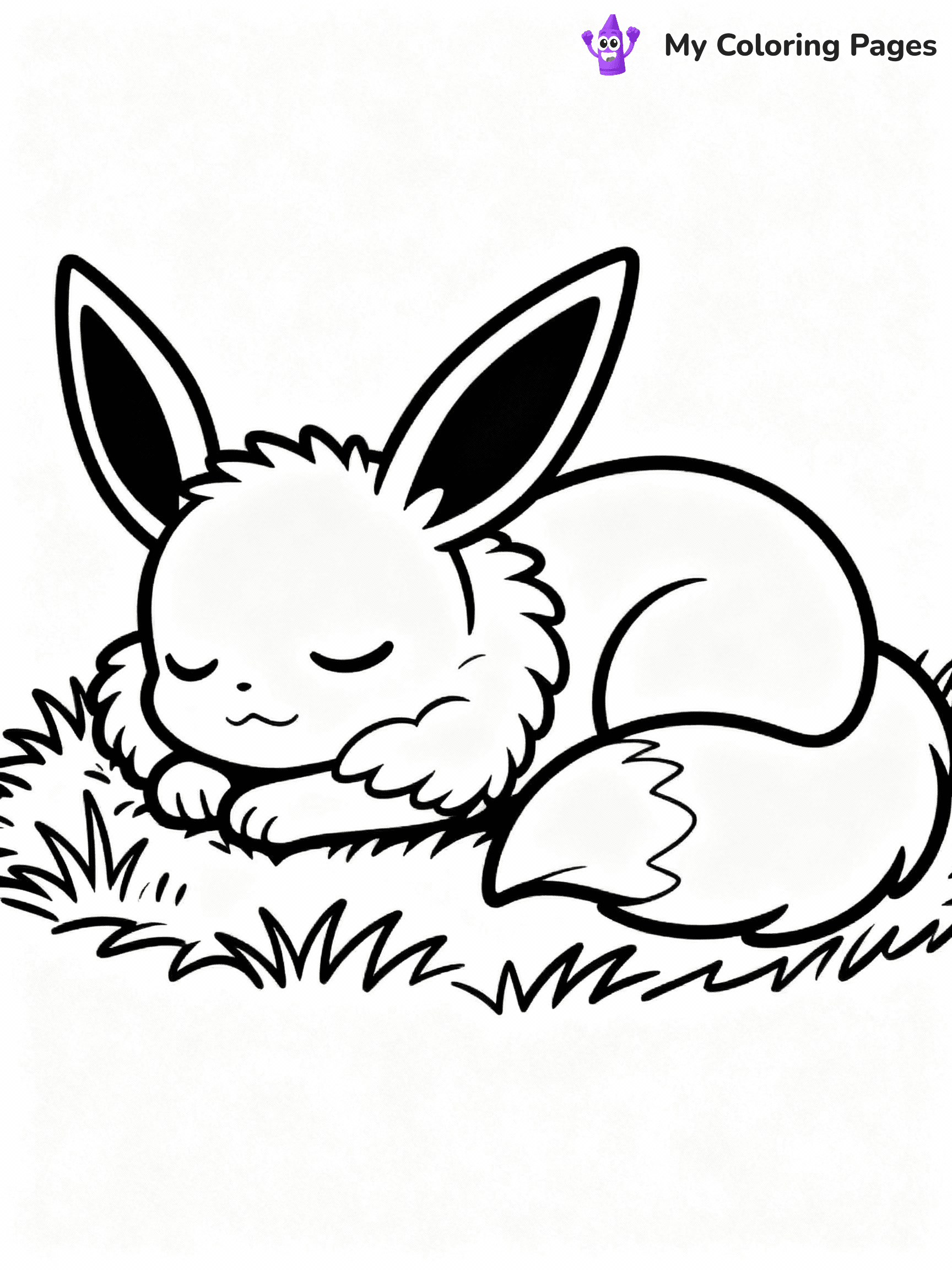 Eevee Coloring Pages - 4