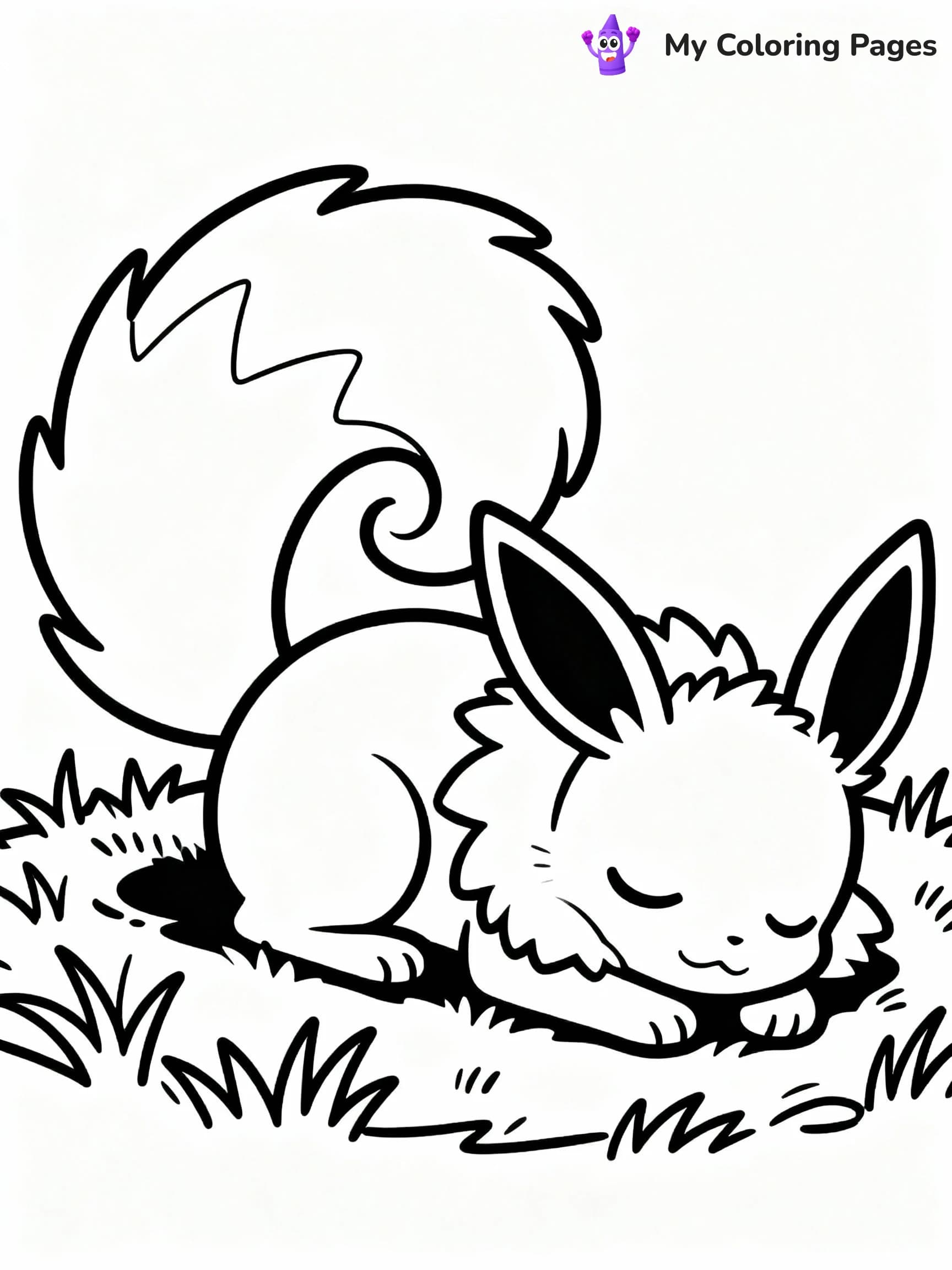 Eevee Coloring Pages - 3