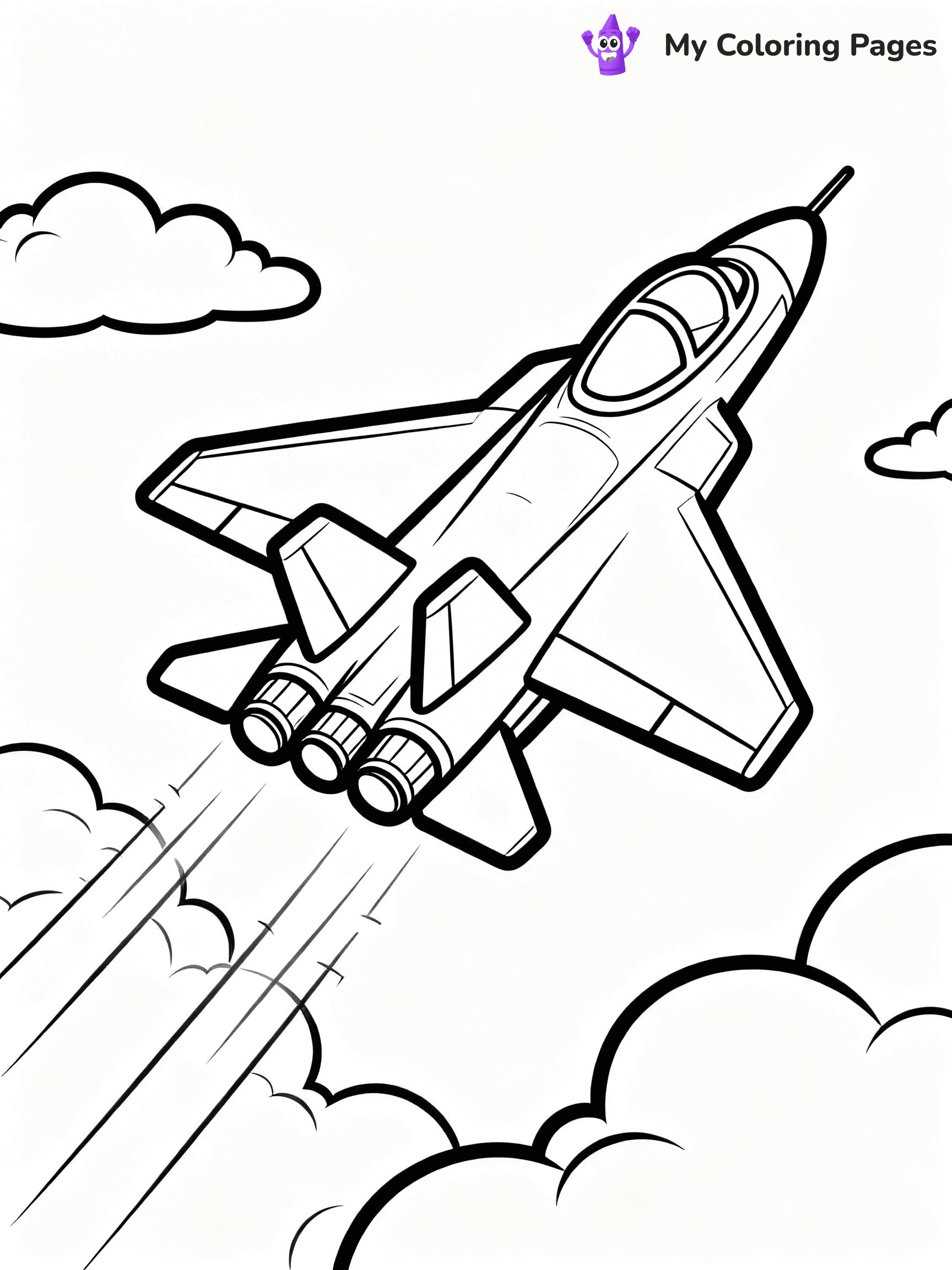 Jet Coloring Pages - 31