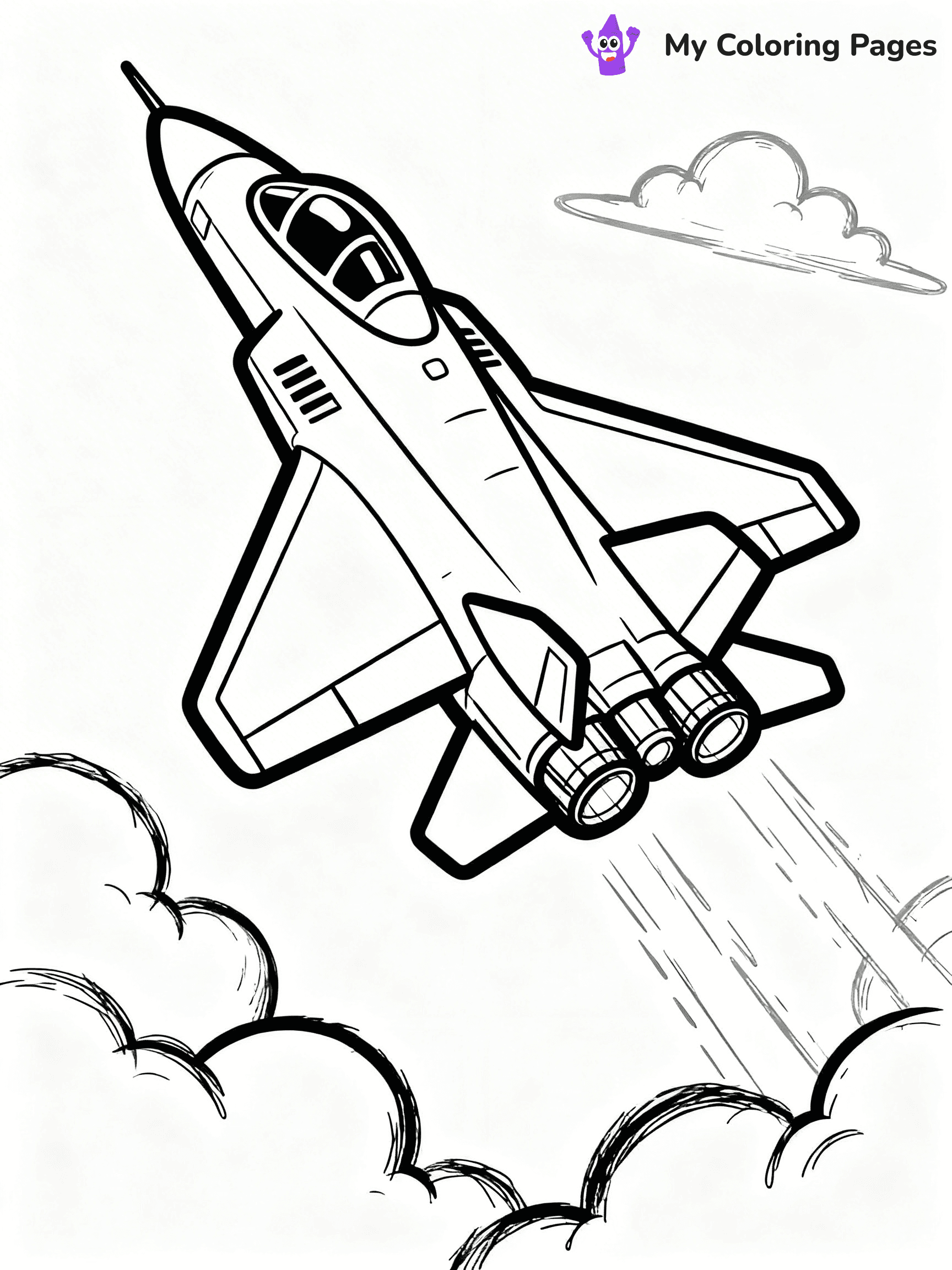 Jet Coloring Pages - 29