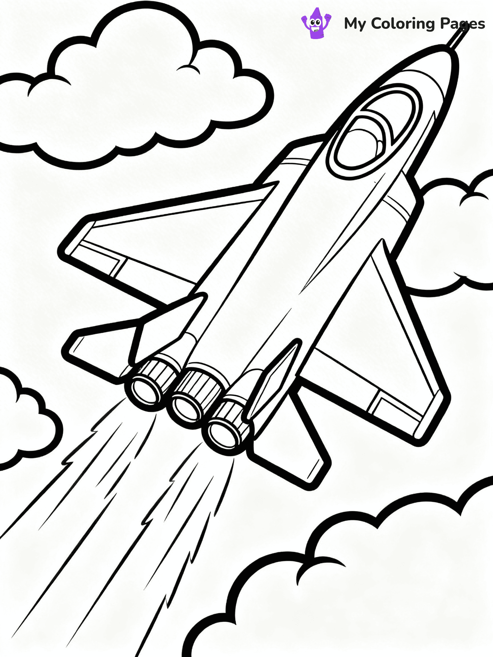 Jet Coloring Pages - 27