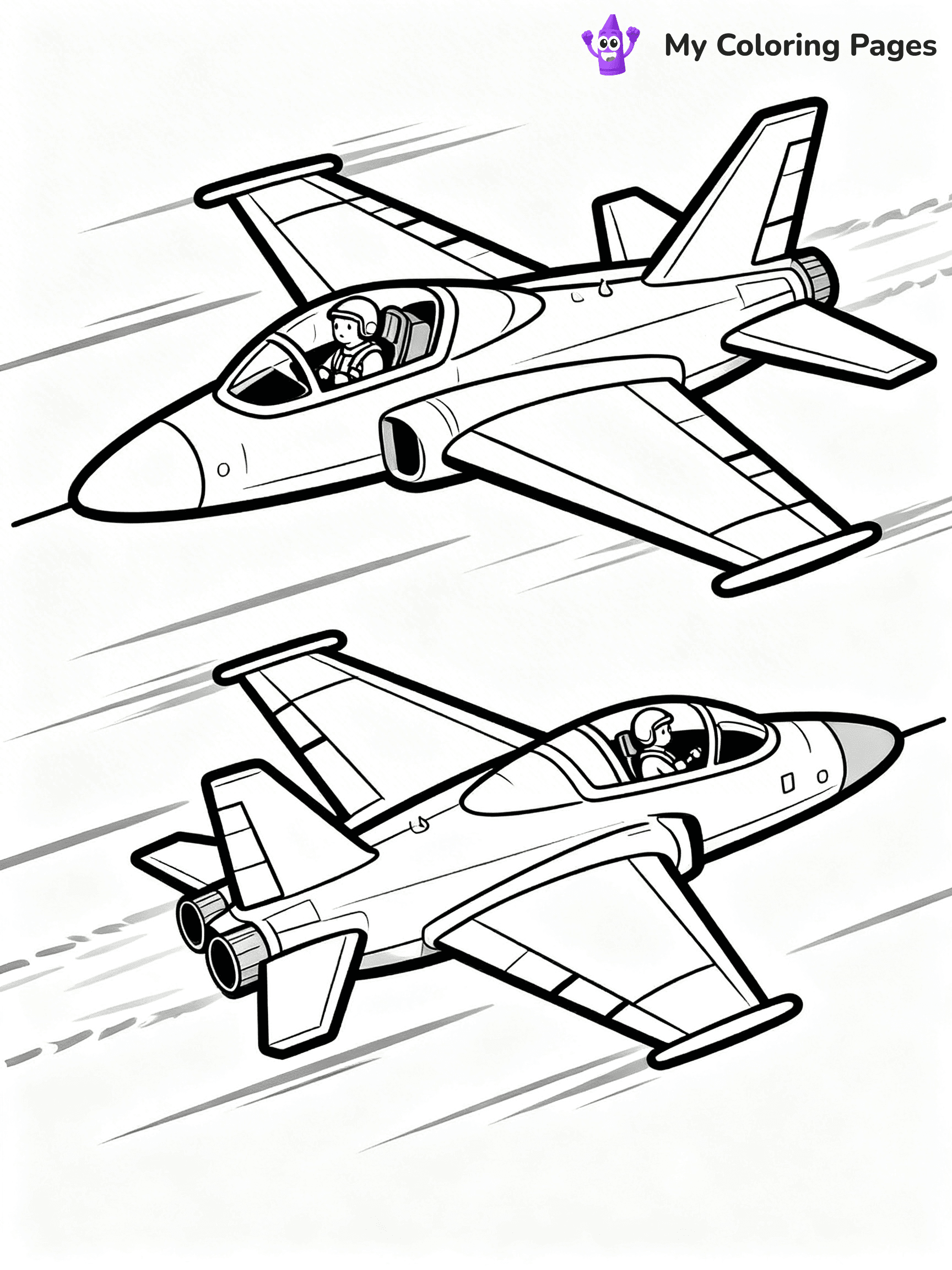 Jet Coloring Pages - 18